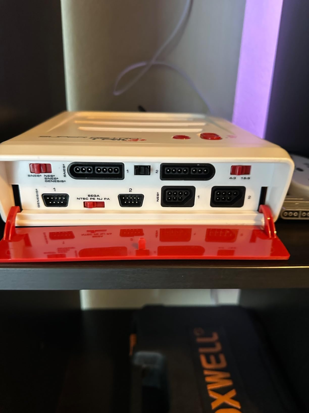 Retro-Bit Super Retro Trio HD Plus 720P 3-in-1 Console System - Red/White customer photo 2