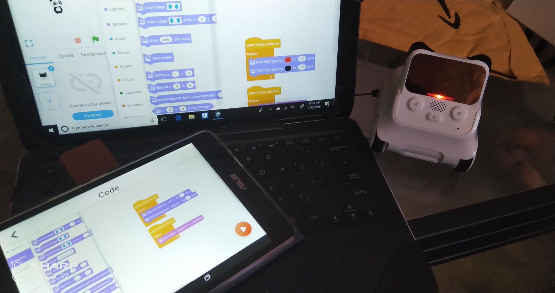 Makeblock Codey Rocky Interactive Coding Robot for Kids 6-12 customer photo 1