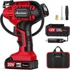 AVID POWER Cordless Tire Inflator Portable Air Compressor 20V Battery Pump customer photo 1