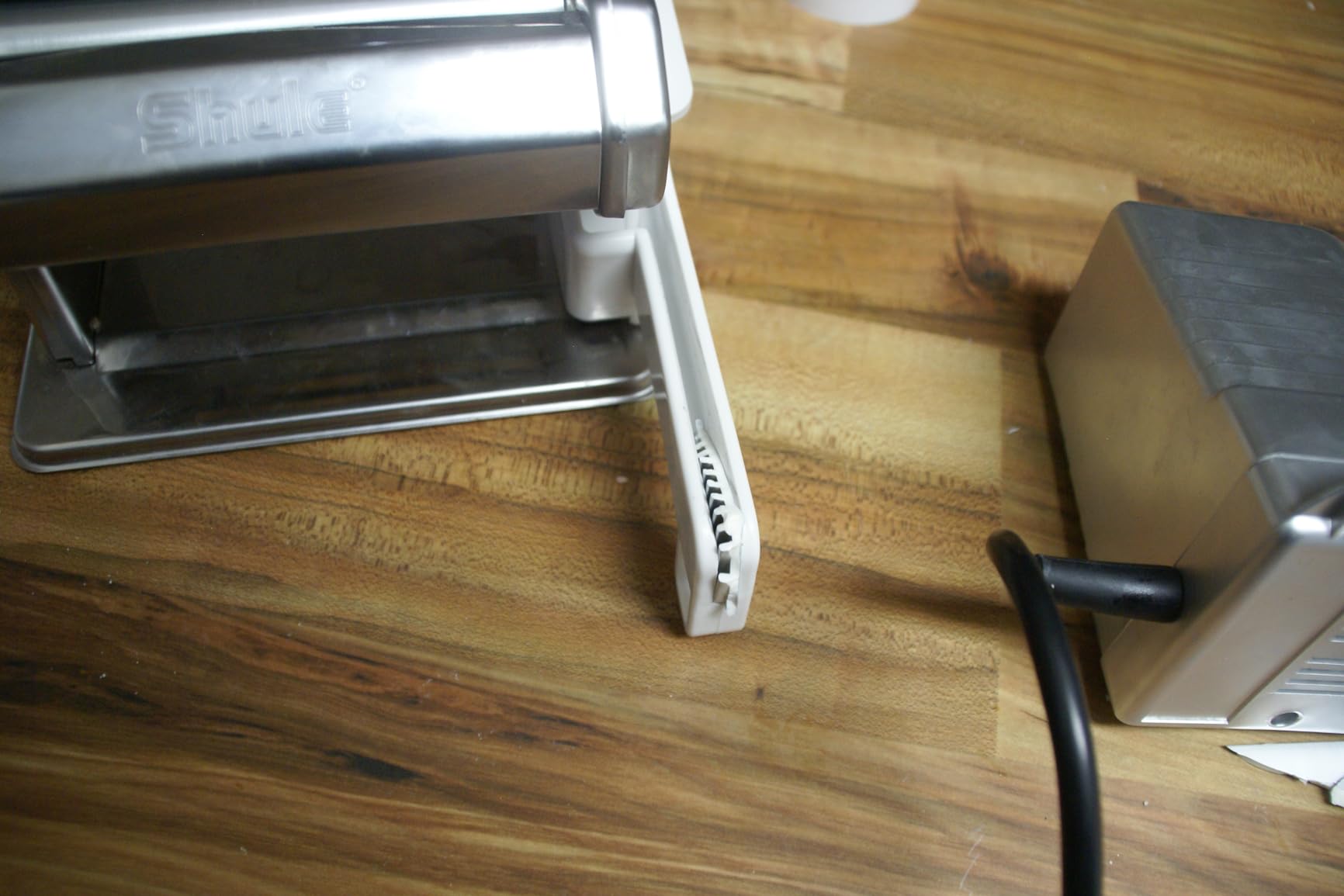 Shule Electric Pasta Maker with Motor, Hand Crank and Ravioli Roller customer photo 1