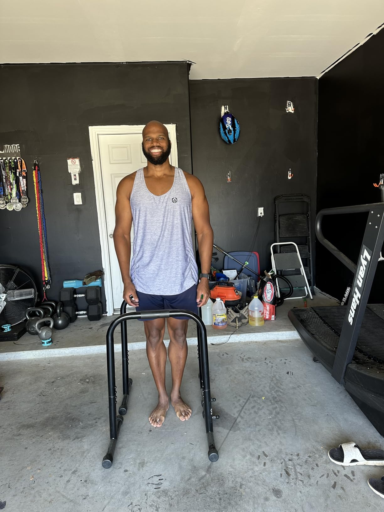 RELIFE REBUILD YOUR LIFE Dip Bar for Home Gym Training 400LBS Parallel Bars customer photo 1