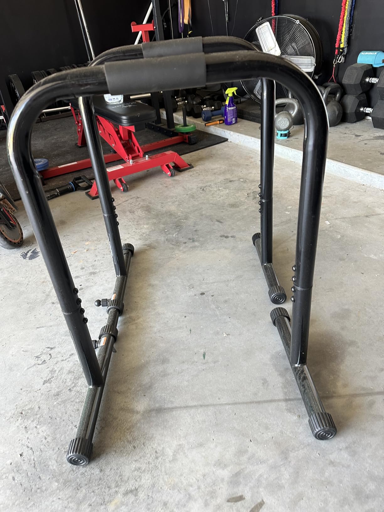 RELIFE REBUILD YOUR LIFE Dip Bar for Home Gym Training 400LBS Parallel Bars customer photo 2