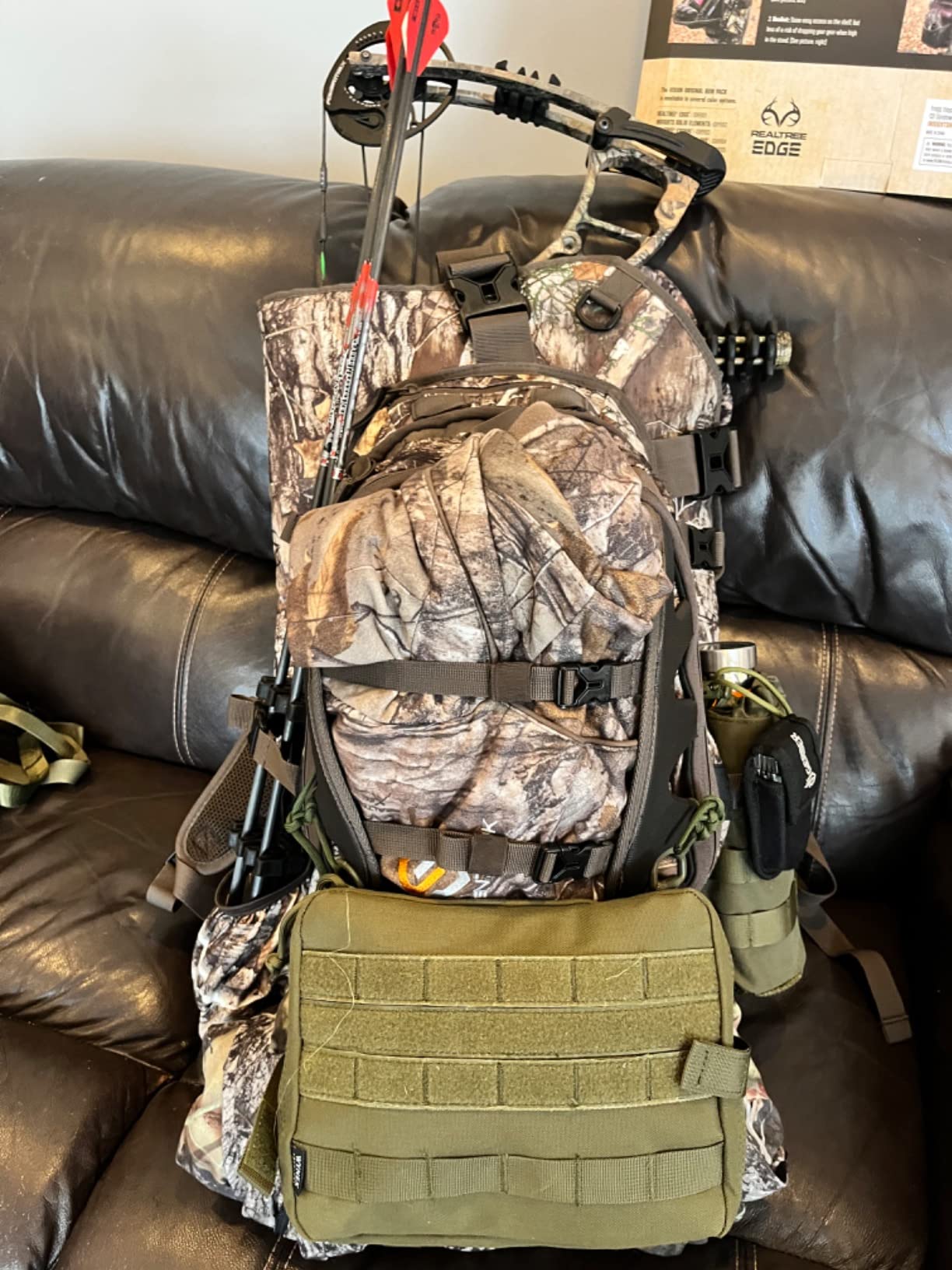INSIGHTS HUNTING by frogg toggs - The Vision Bow Pack, Camouflaged Hunting Pack, Realtree EDGE customer photo 1