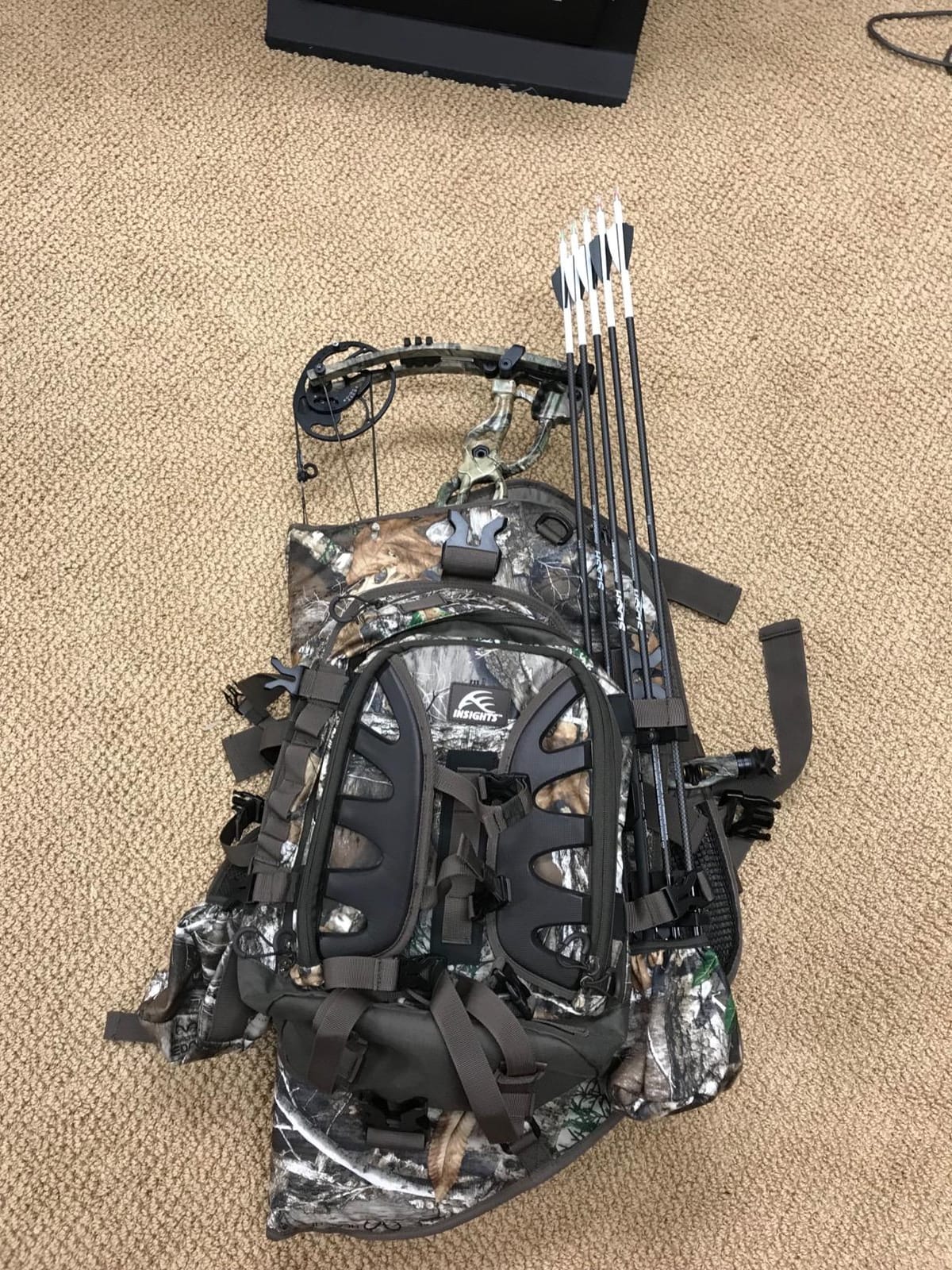 INSIGHTS HUNTING by frogg toggs - The Vision Bow Pack, Camouflaged Hunting Pack, Realtree EDGE customer photo 2