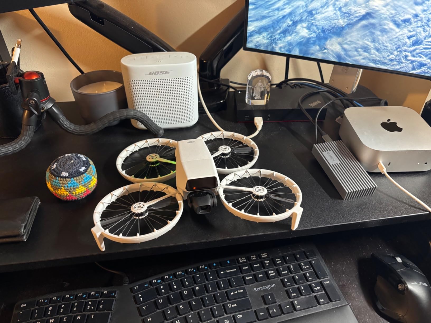 DJI Flip With RC 2 Screen Remote Controller, Follow Me Drone With 4K UHD Camera for Adults, Under 249 g, 3-Axis Gimbal Stabilization, 44000ft/13km Video Transmission, Palm Takeoff, 31-Min Flight Time customer photo 1