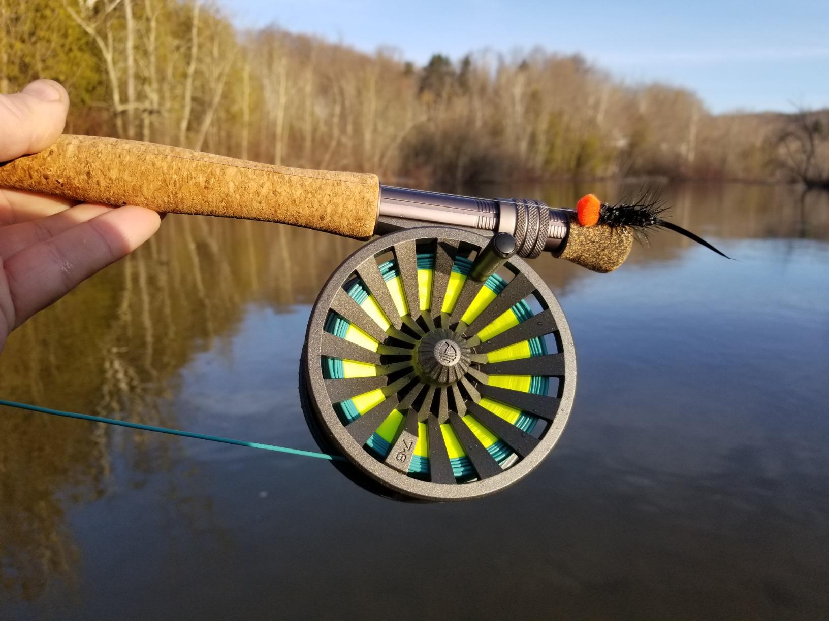 Redington Behemoth Fly Reel – Heavy-Duty Carbon Drag, Large Arbor, Die-Cast Frame & Deep V-Spool – Freshwater & Saltwater Fly Fishing Reel for Trout, Bass, Salmon & Big Game customer photo 1