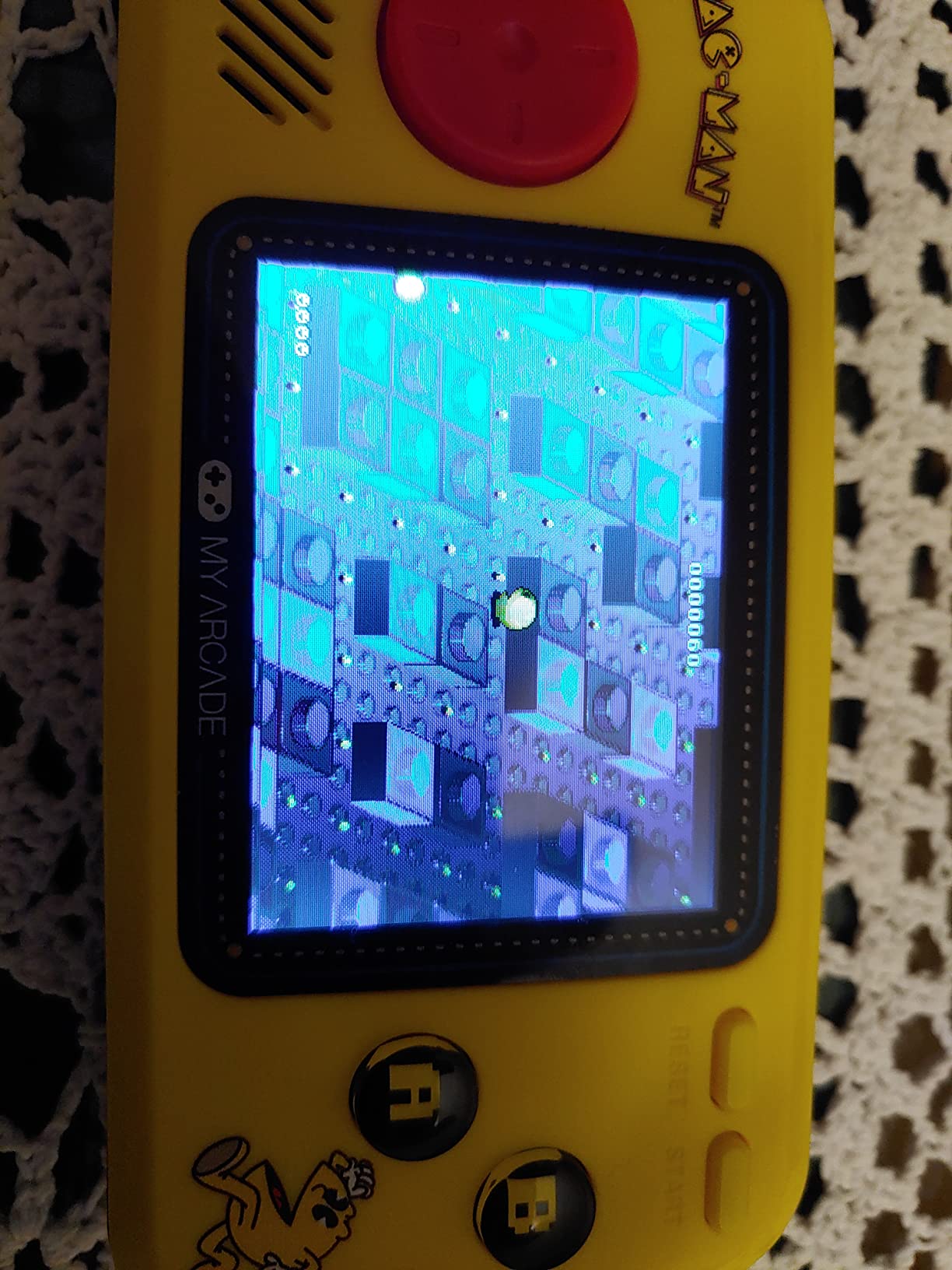My Arcade Pocket Player Handheld Game Console Pac-Man, Pac-Panic, Pac-Mania, Collectible, Full Color Display, Speaker, Volume Controls, Headphone Jack, Battery or Micro USB Powered - Electronic Games customer photo 1