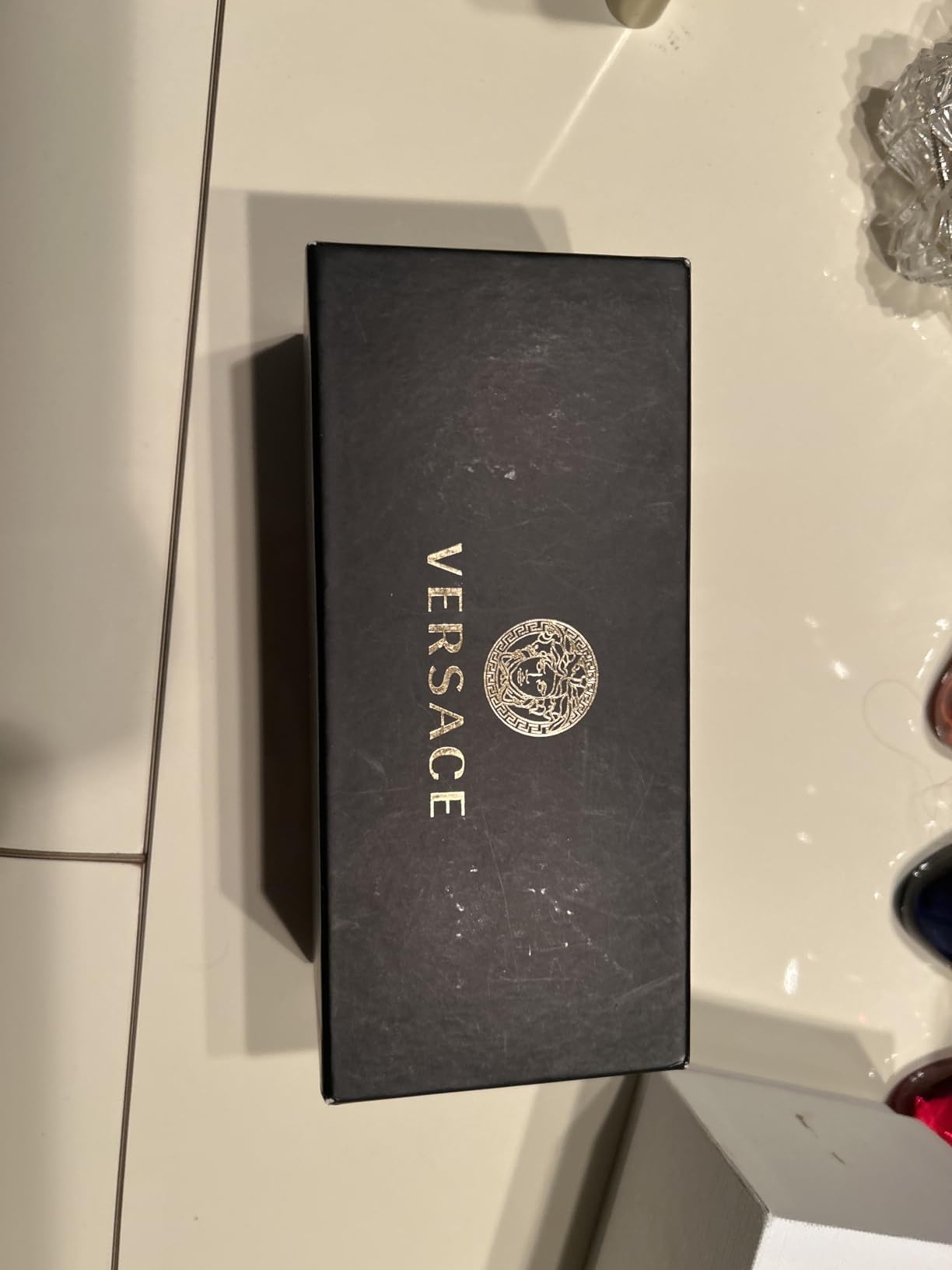 VERSACE VE2198 Phantos Shape Metal Sunglasses 54mm customer photo 2