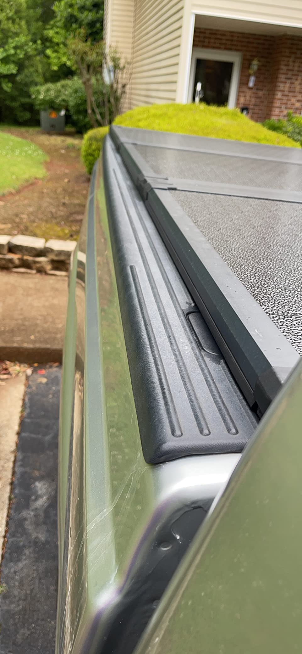 DNA MOTORING New Upgrade Truck Bed Top Hard Solid Tri-Fold Tonneau Cover Compatible with 99-16 Ford F250SD F350SD F450SD 6.5Ft Bed, TTC-HARD-005, Black customer photo 2