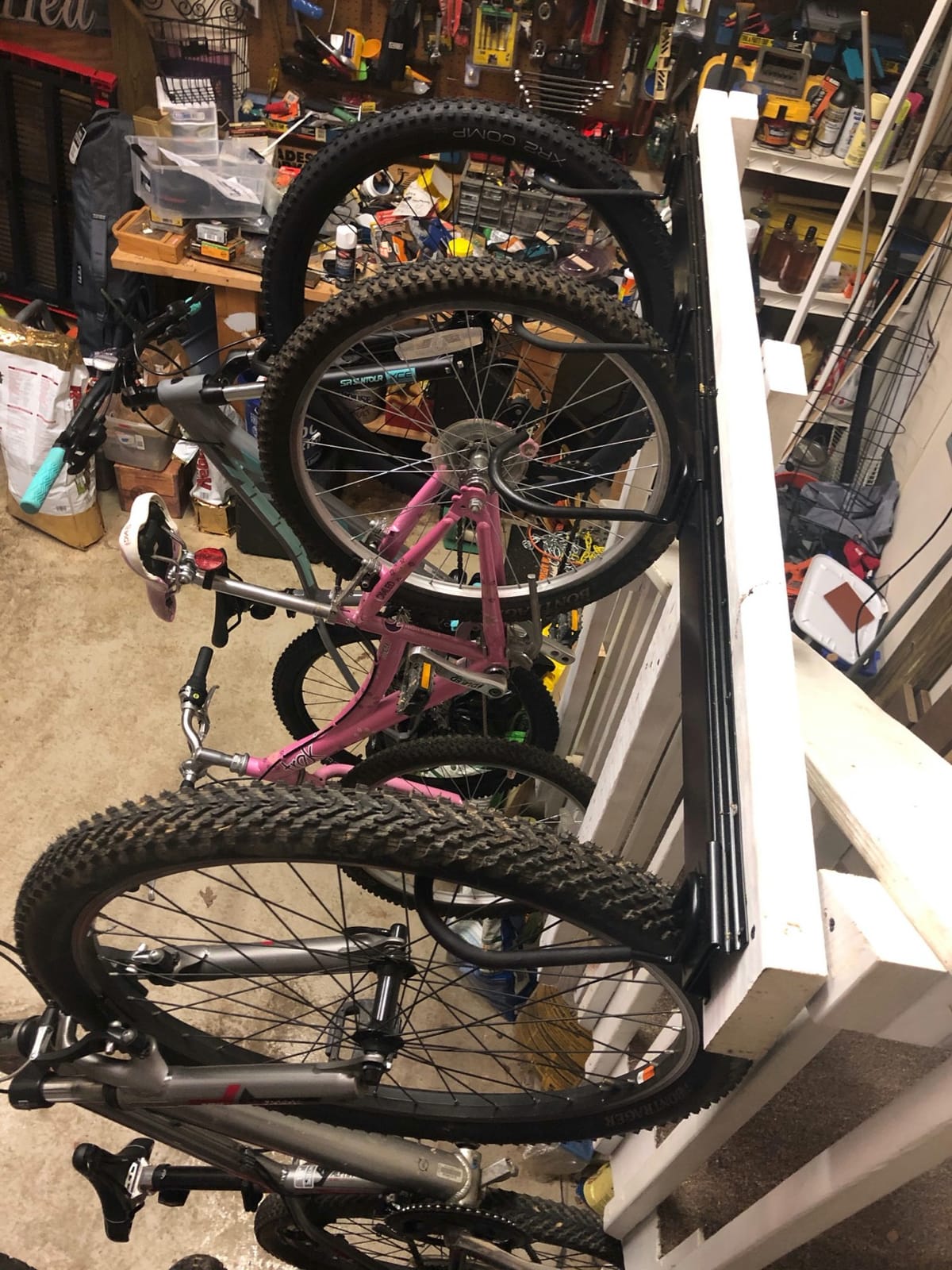 Ultrawall Stainless Steel Bike Storage Rack, Wall Mount 6 Bike Hanger customer photo 1