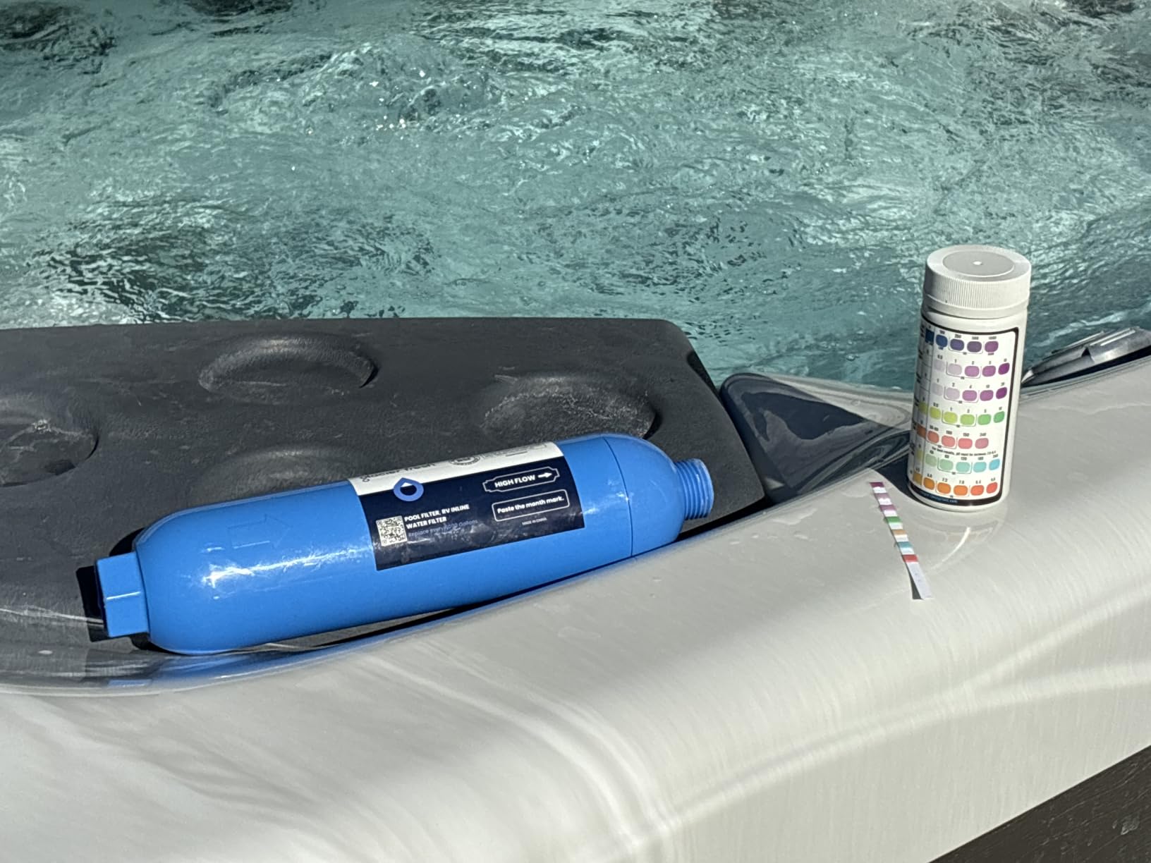 GLACIER FRESH RV/Marine Water Filter with 1 Flexible Hose Protectors 2 Pack customer photo 2