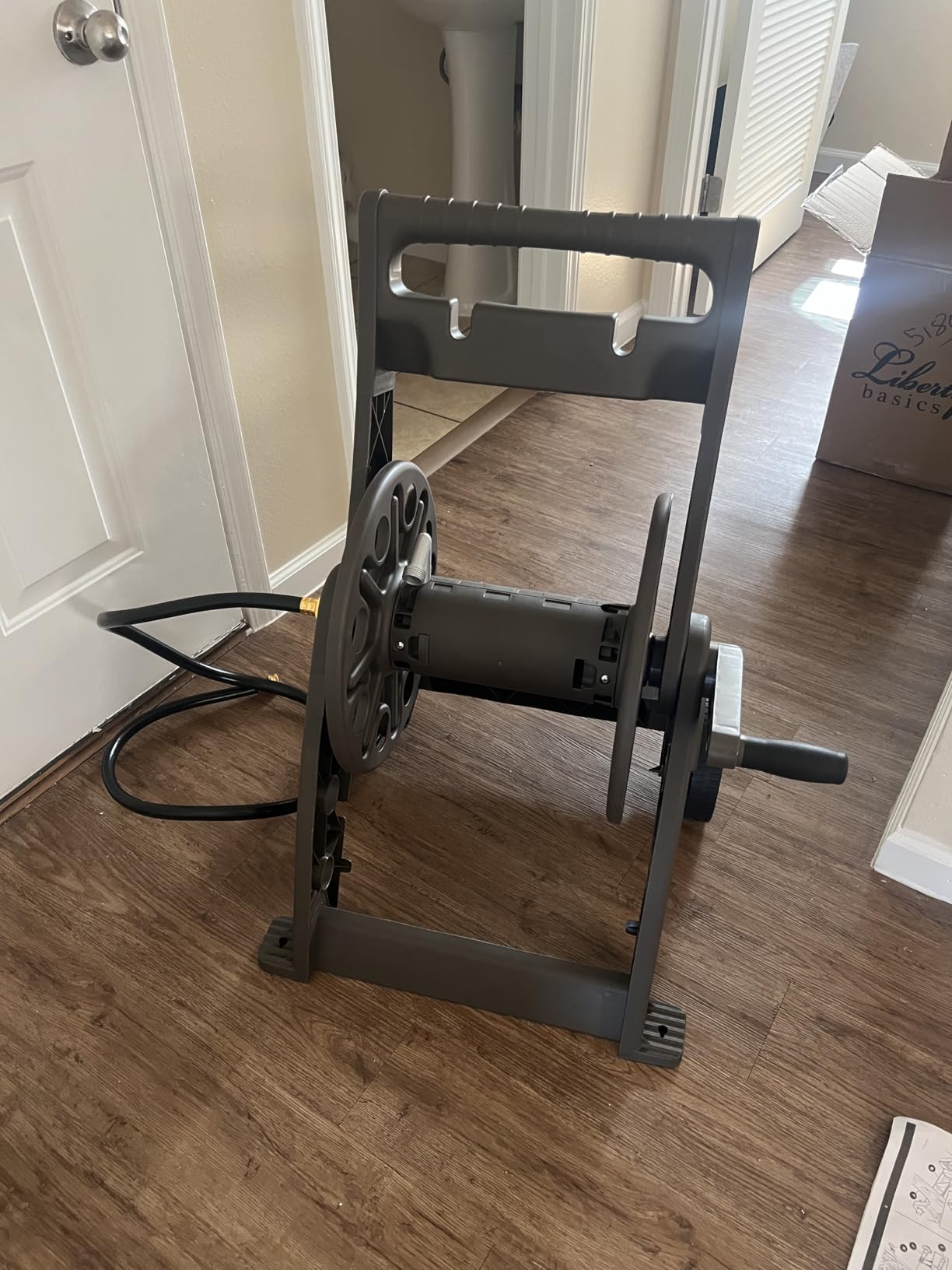 Liberty Basics 510 Wall Mount Hose Reel, Bronze customer photo 2