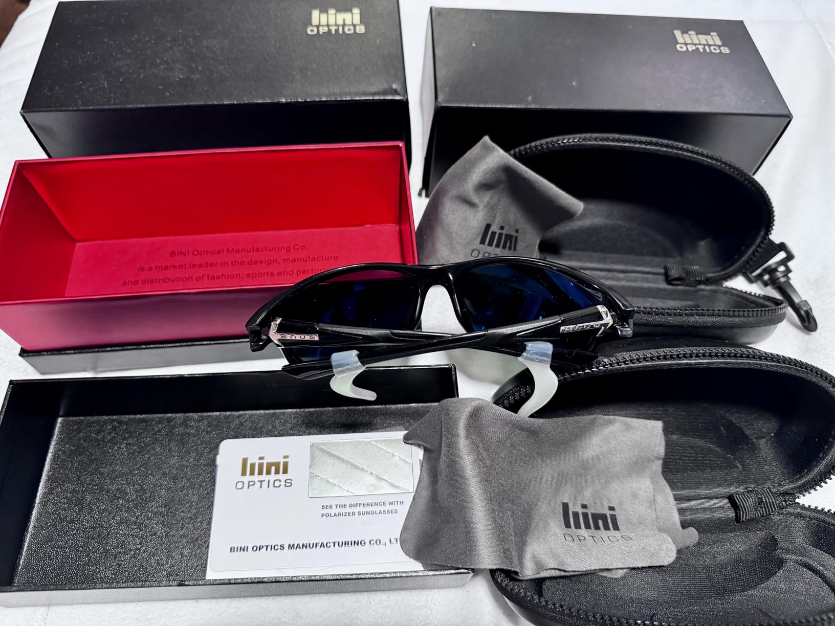 BNUS Polarized Corning Glass Lens Sunglasses for Men Fishing & Driving customer photo 1