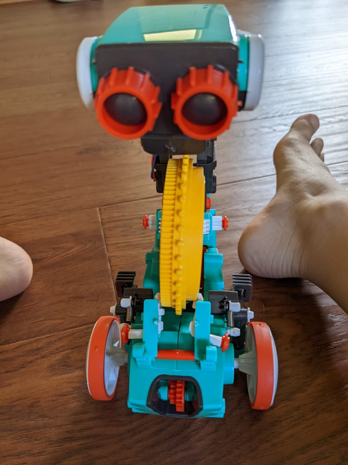 TEACH TECH Mech-5 STEM Coding Robot Building Kit for Kids Ages 10+ customer photo 2