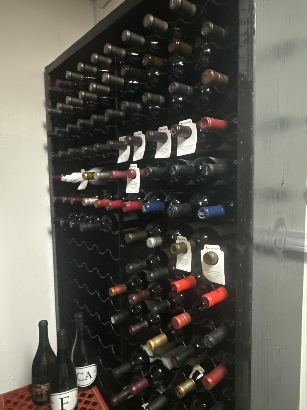 Sorbus Freestanding Floor Wine Rack, Home Bar & Cellar Storage (150 Bottle) customer photo 1