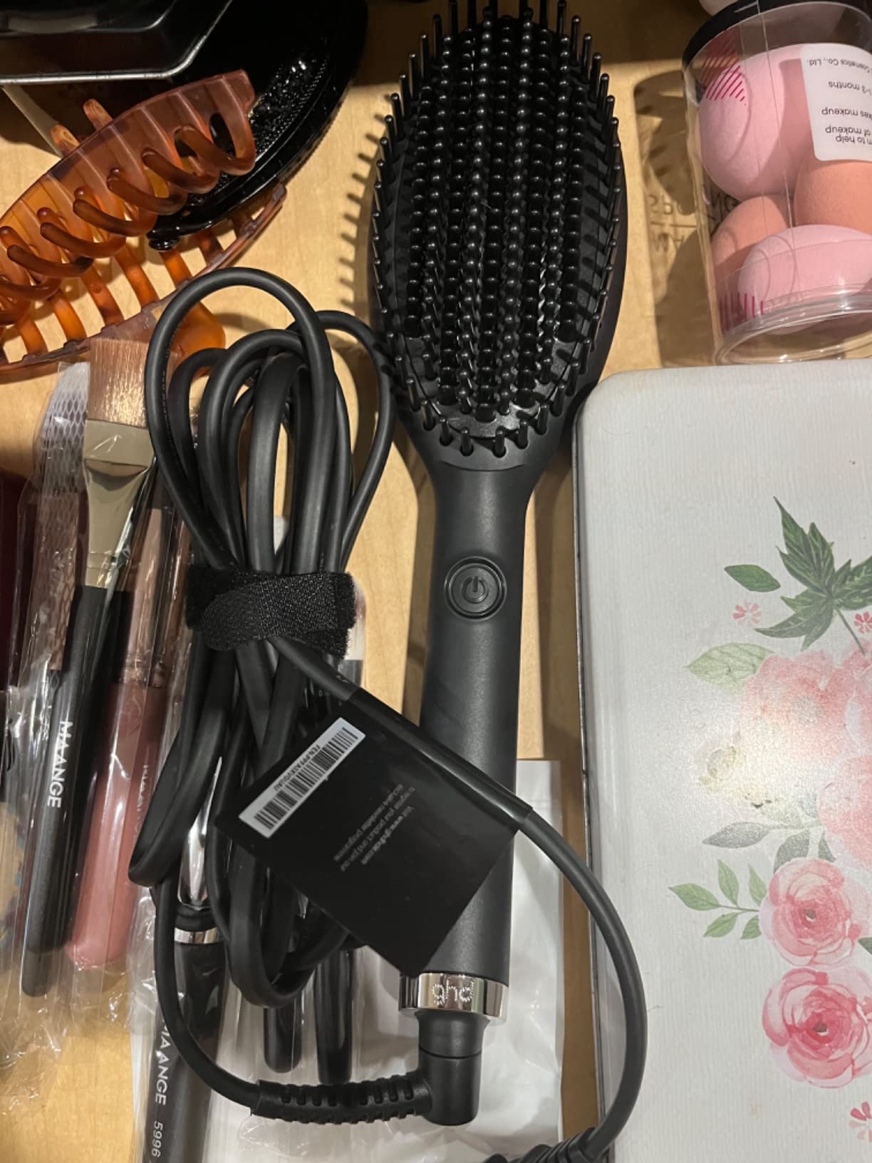 ghd Glide & Rise Hot Air Hair Brushes - Volumizing, Straightening & Smoothing Brushes with 365 Degree Safe Styling and Auto Sleep Mode customer photo 2