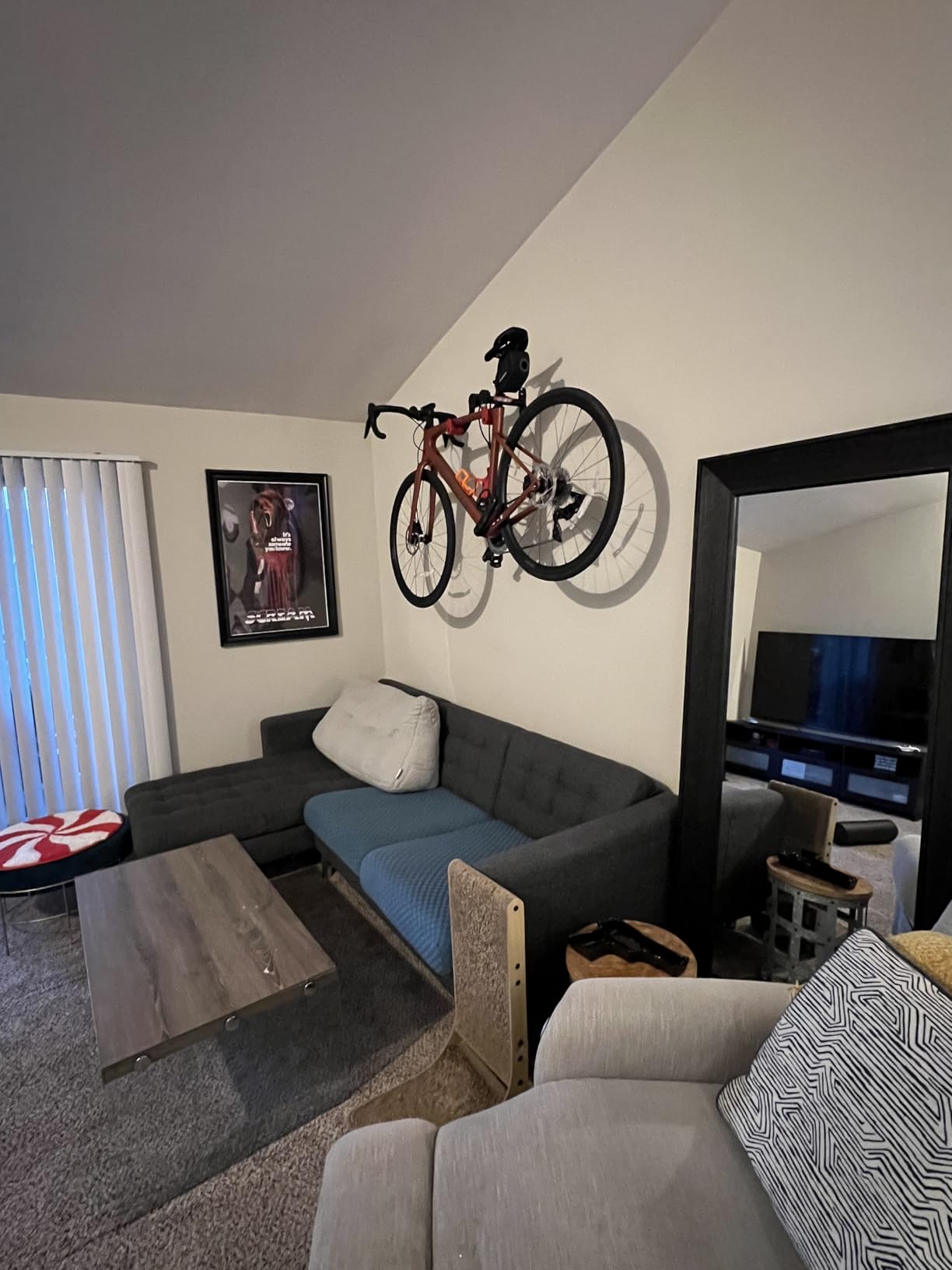 PRO BIKE TOOL Bike Rack for Garage Wall Mount - Horizontal Bike Storage customer photo 2