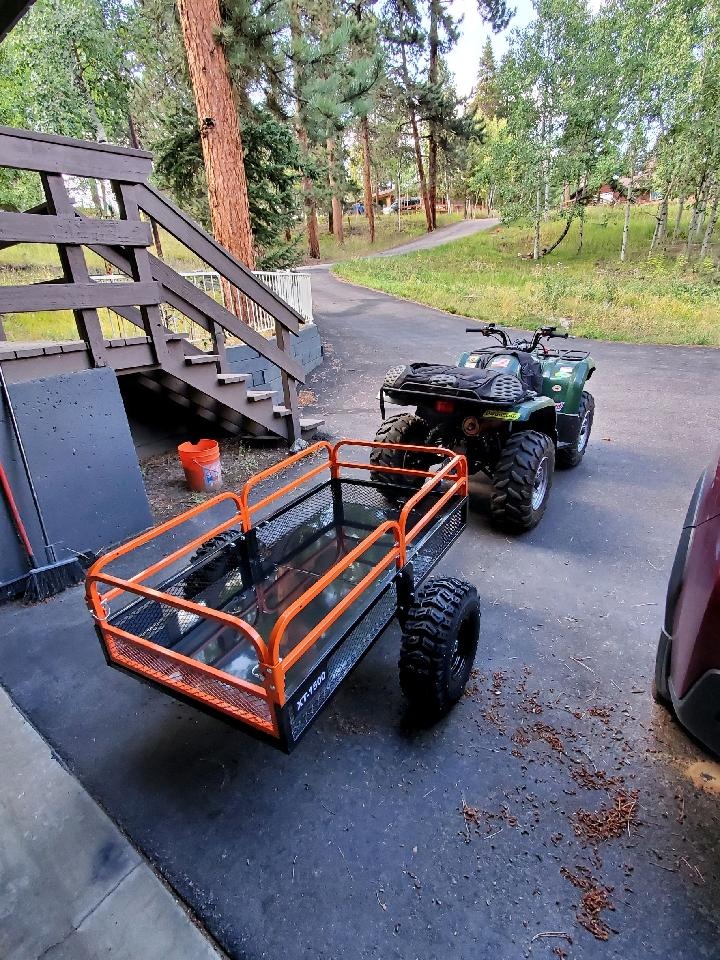 Impact Implements® 1500lb ATV/UTV/Tractor Cargo Trailer with Steel Floor customer photo 1