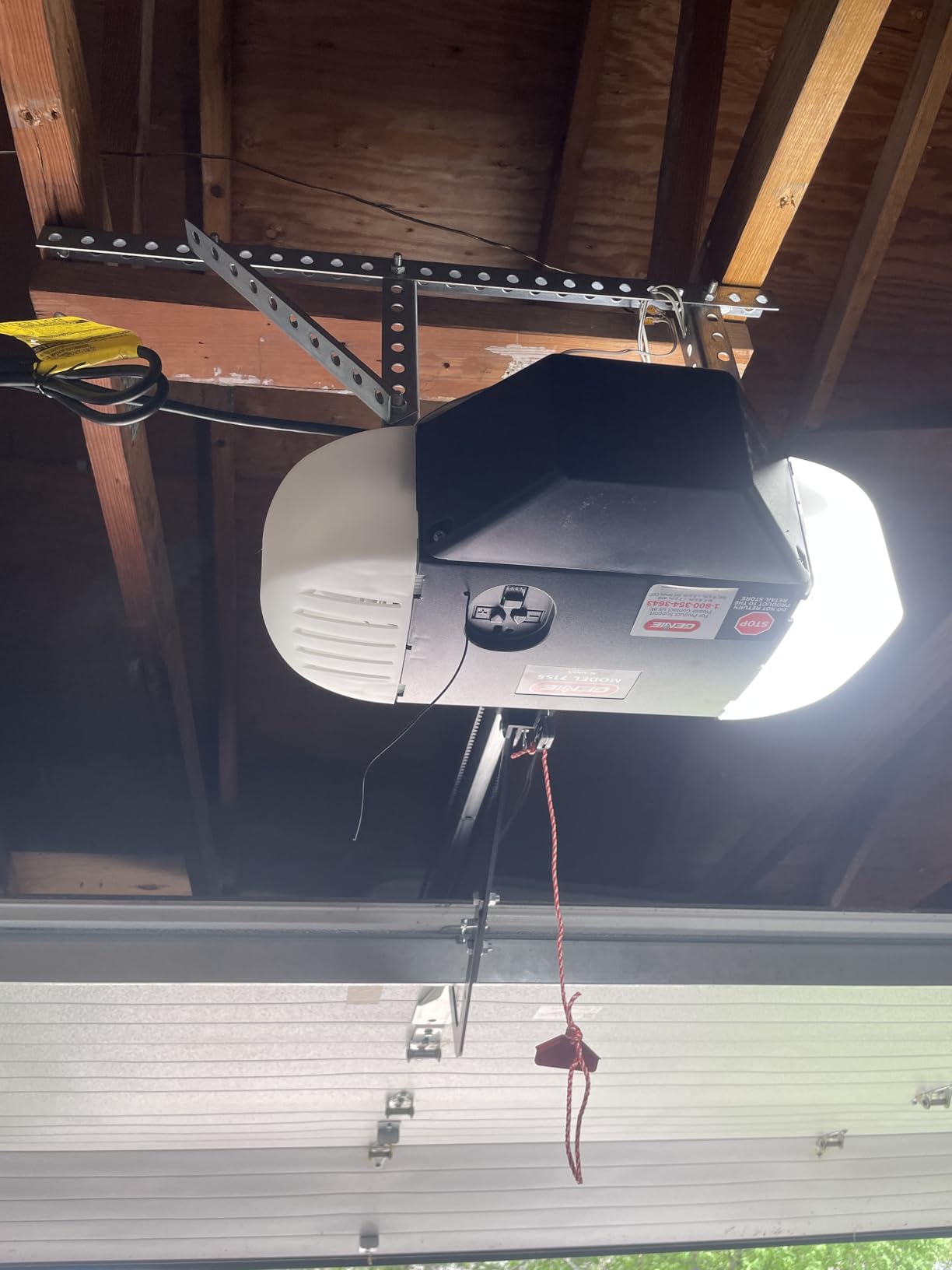 Genie StealthDrive Connect Smart Belt Drive Garage Door Opener, 7155-TKV customer photo 2