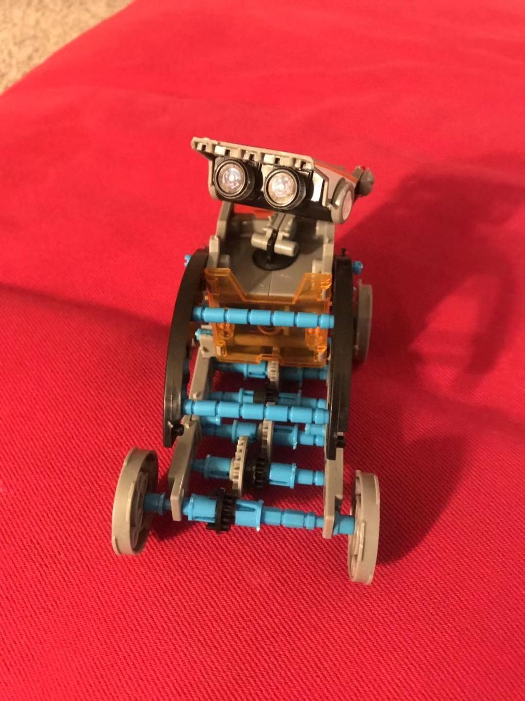 Sillbird 12-in-1 Solar Robot Building Kit STEM Gift for Boys Ages 8-13 customer photo 1