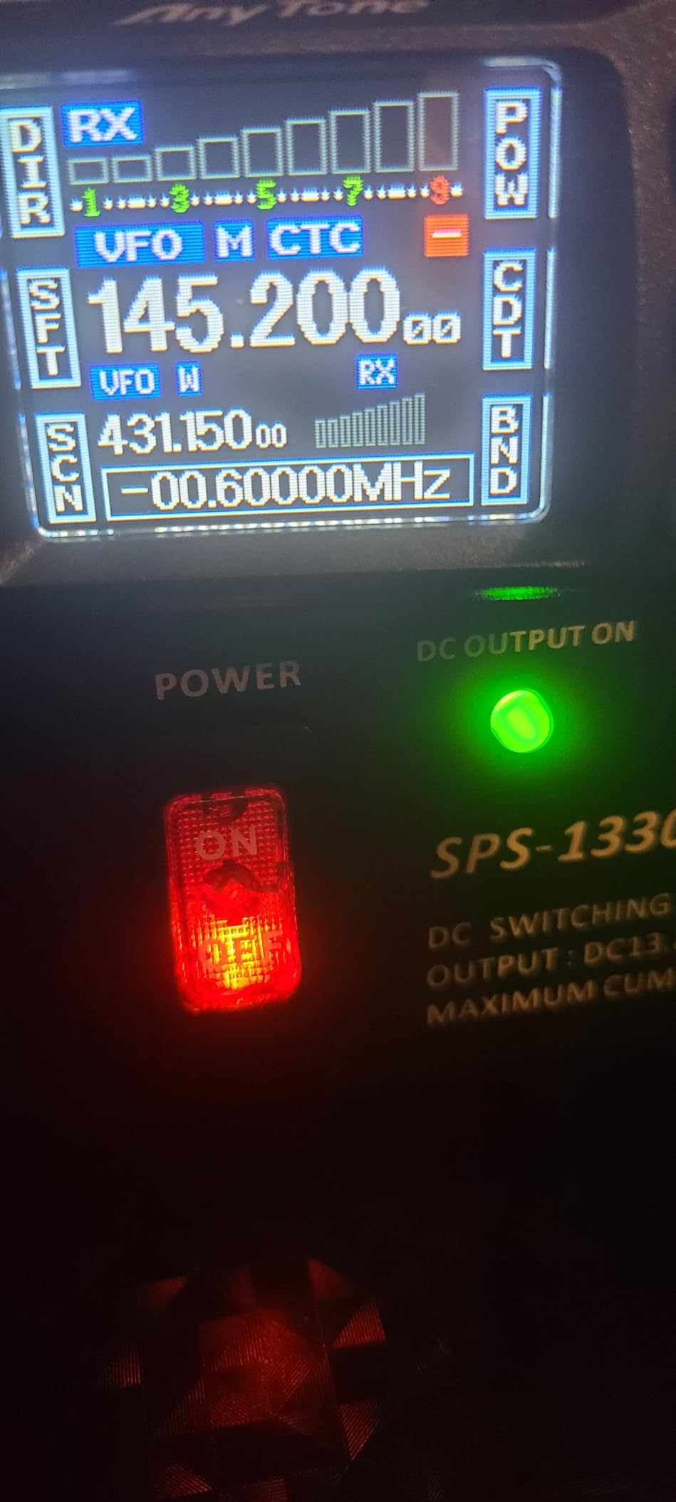 AnyTone AT-778UVII Transceiver Mobile Radio Dual Band 25W VOX Car Radio customer photo 2