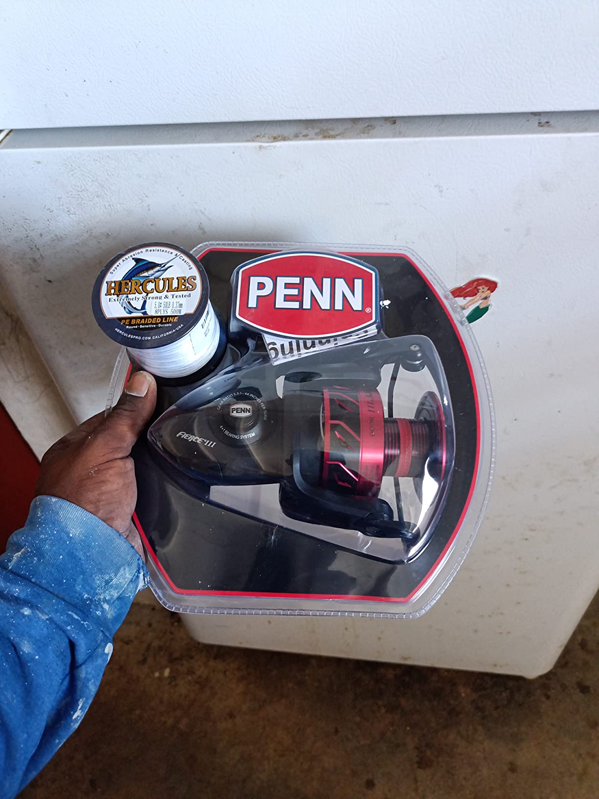 Penn Fierce III Spinning Inshore Fishing Reel, Size 2000, Right/Left Handle Position, 5 Bearings for Smooth Operation customer photo 2