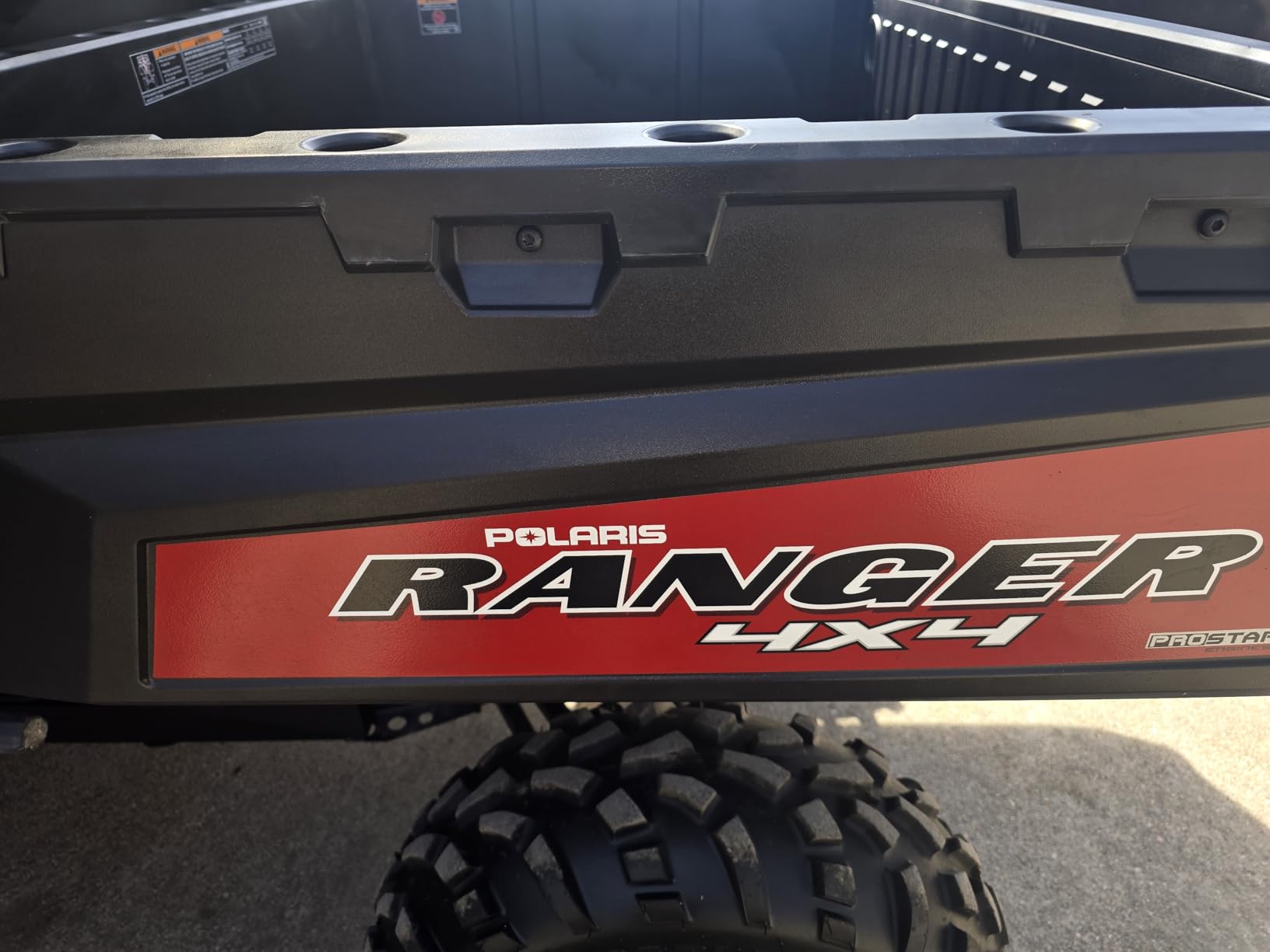 KEMIMOTO UTV Bed Storage Box 5.5GAL Compatible with Polaris Ranger General customer photo 1