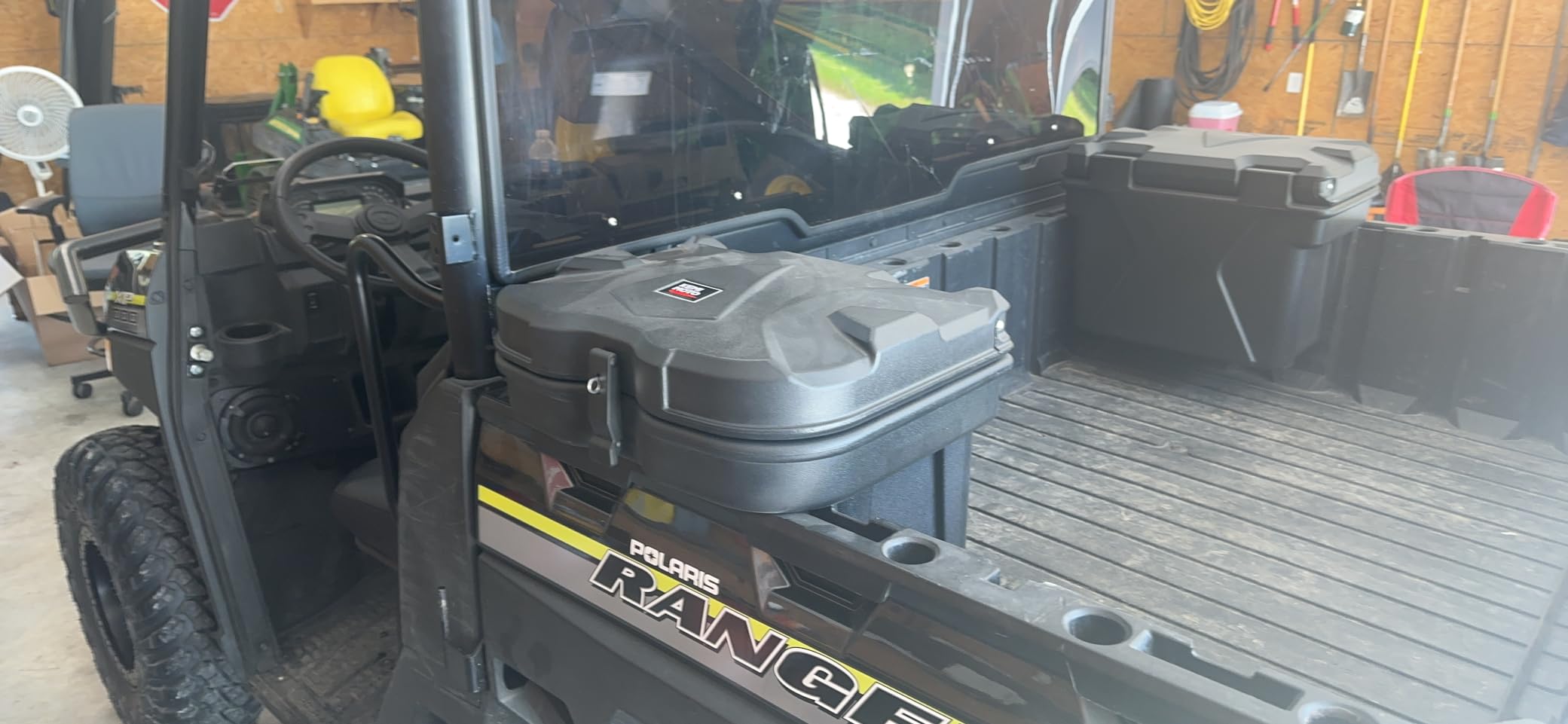 KEMIMOTO UTV Bed Storage Box 5.5GAL Compatible with Polaris Ranger General customer photo 2