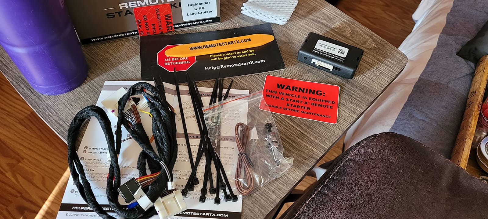 Start-X Remote Start Kit for Non-Hybrid Highlander, C-HR, Land Cruiser customer photo 1