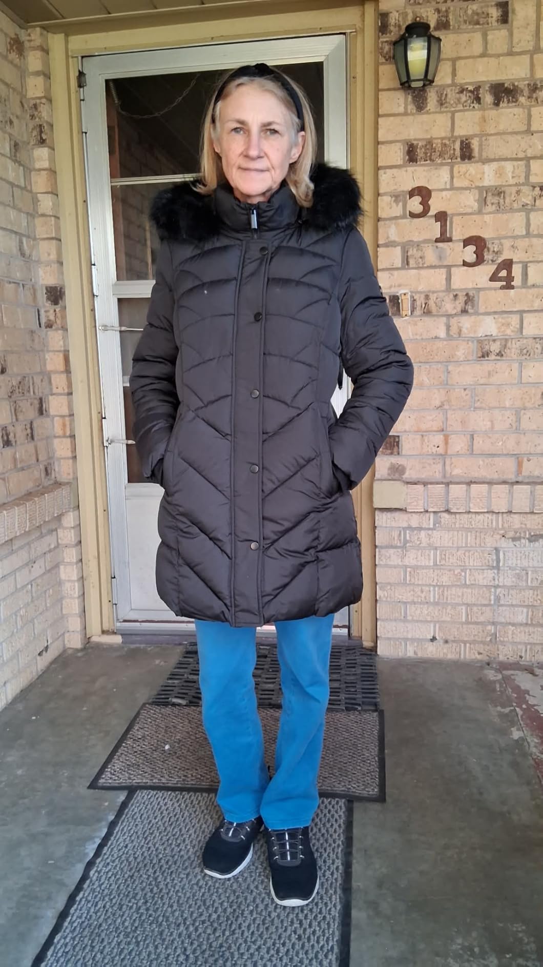 BINACL Women's Winter Warm Thicken Long Outwear Pockets Coat Parka Jacket XS-3XL customer photo 2