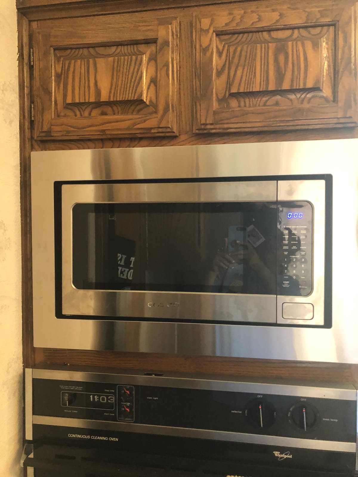 24 in. Nebula Coll 2.2 cu. ft. Countertop Microwave Oven, Stainless Steel customer photo 1