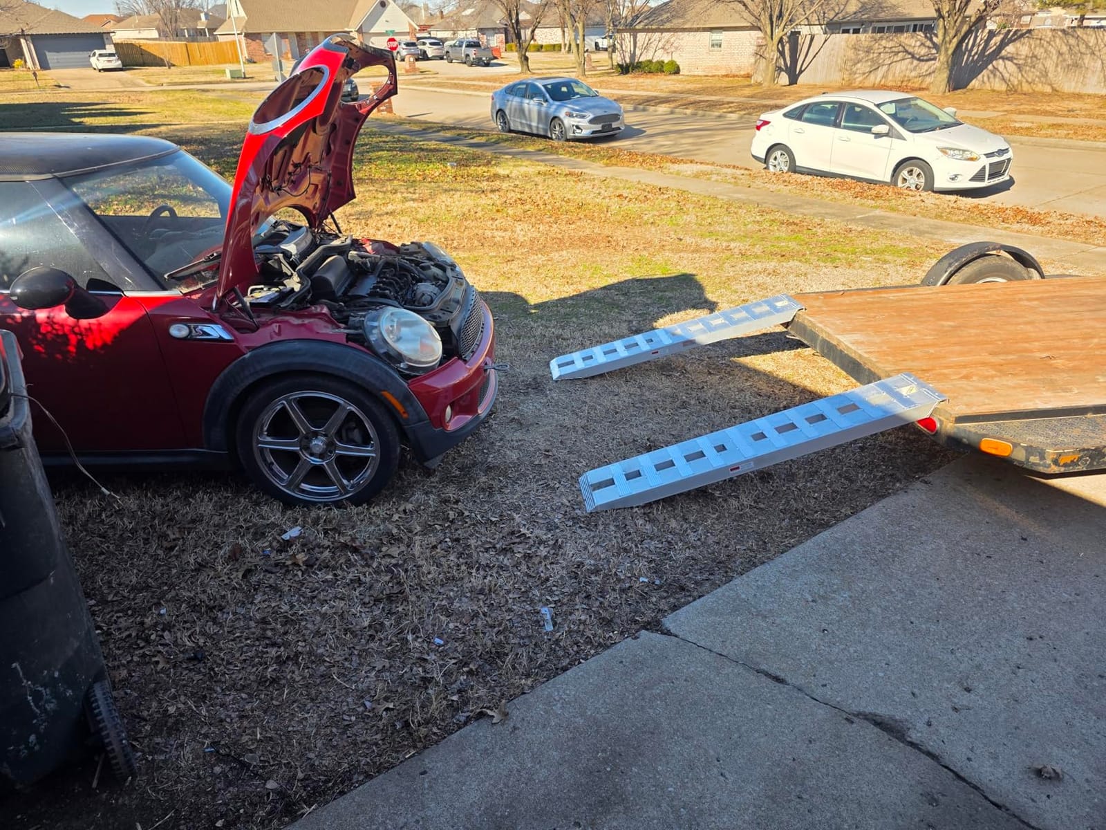BestEquip 84x14 Inch Aluminum Ramps 6000LBS Capacity Car Trailer Truck ATV Ramps 1 Pair 2 Ramps customer photo 2