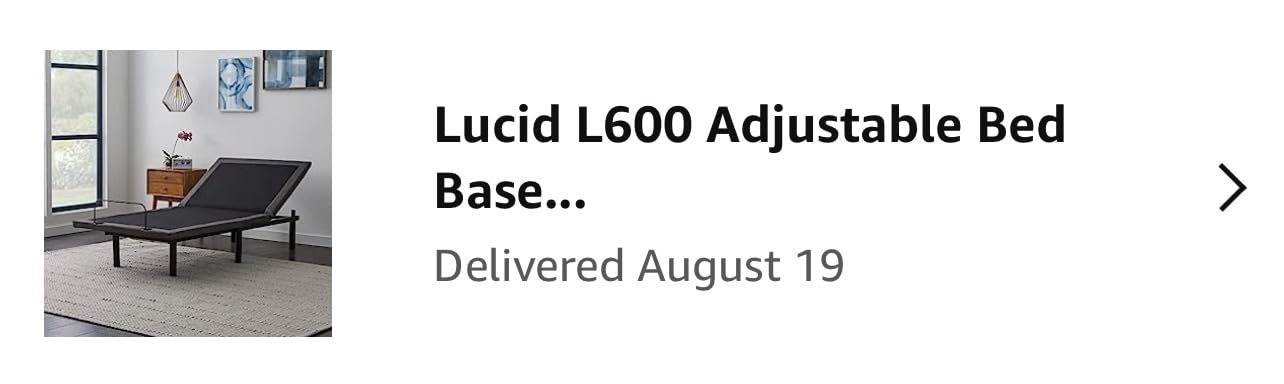Lucid® L150 Adjustable Bed Frame – Head & Foot – Wireless Remote, Queen customer photo 2