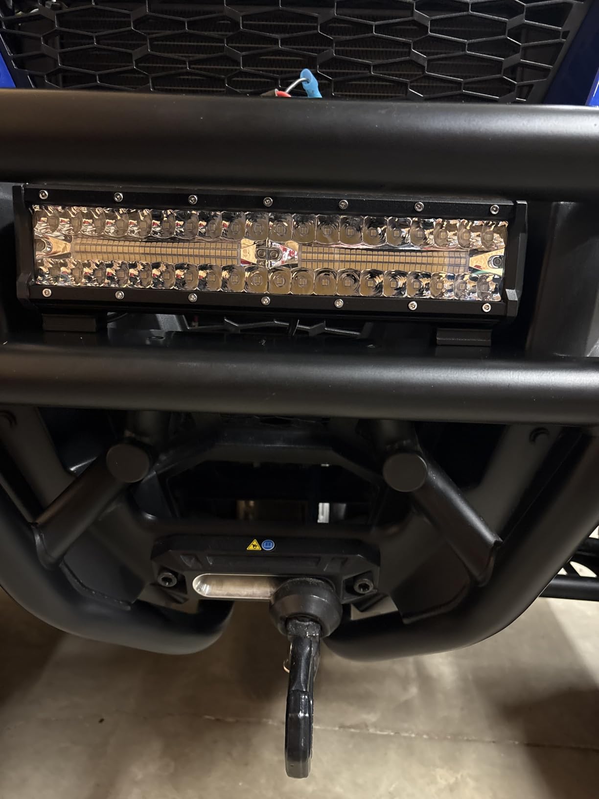 Nilight Led Light Bar 12Inch 300W Triple Row Flood Spot Combo 30000LM Bar Driving Boat Lighting Led Off Road Lights for Trucks,2 Years Warranty customer photo 1