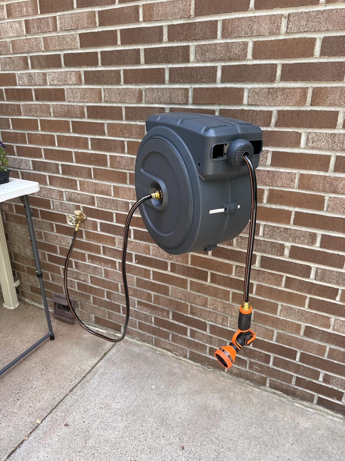 Giraffe Tools Retractable Garden Hose Reel 1/2