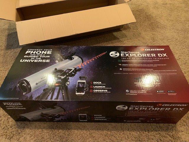 Celestron StarSense Explorer DX 130AZ Smartphone Guided Newtonian Telescope customer photo 2