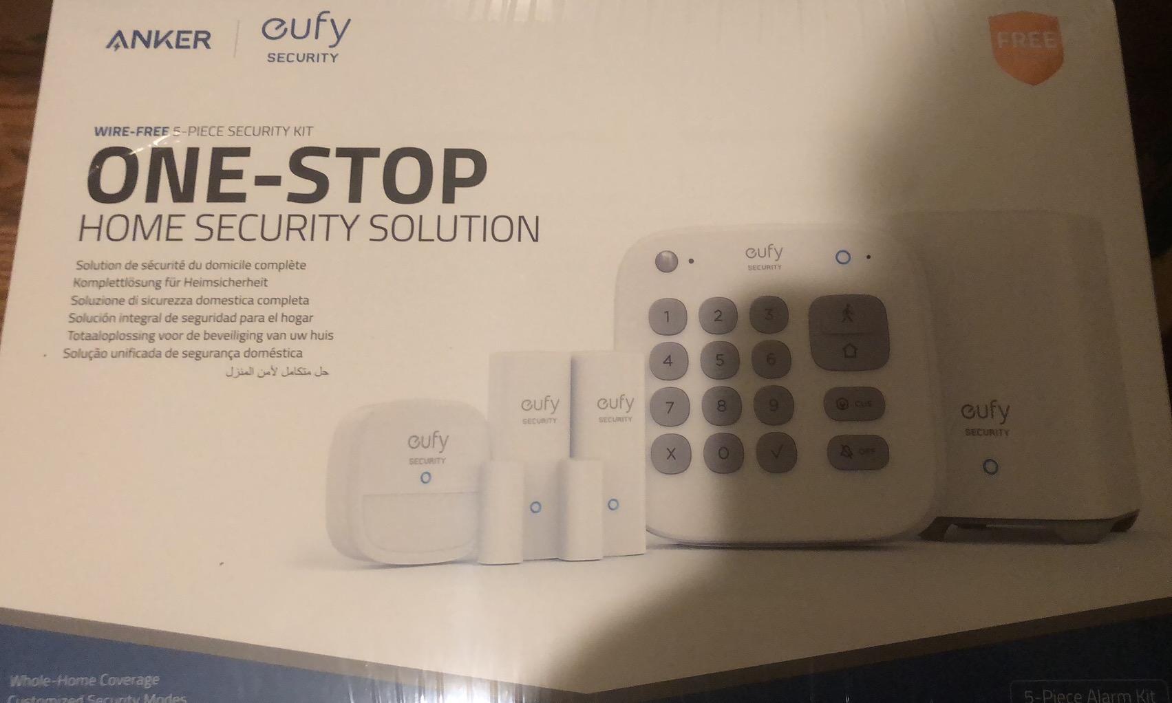 eufy Security 5-Piece Home Alarm Kit, Home Security System | Keypad, Motion Sensor, 2 Entry Sensors, Control from the App, Links with eufyCam, Optional 24/7 Protection customer photo 1