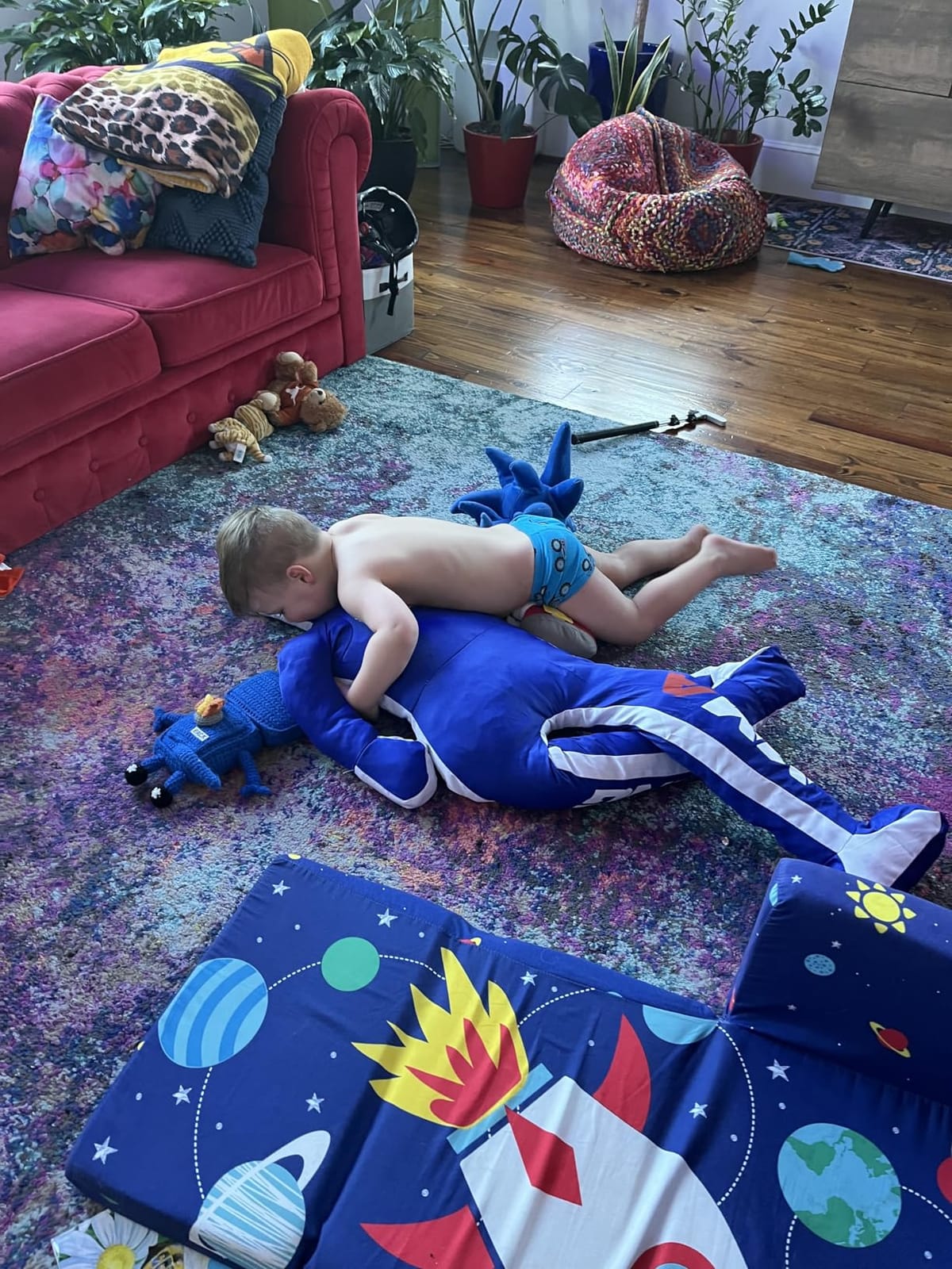 Unfilled Wrestling Dummy for Kids – Youth Grappling Dummy BJJ, MMA, Jiu Jitsu & Judo Training Partner – Durable Martial Arts Practice Buddy customer photo 1