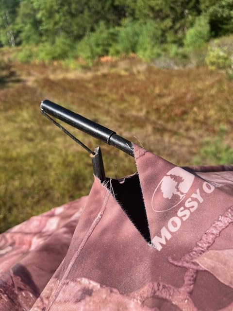 Ameristep Doghouse Run & Gun Hunting Blind | Lightweight 2 Person Ground Blind in Mossy Oak Break-Up Country, One Size customer photo 2