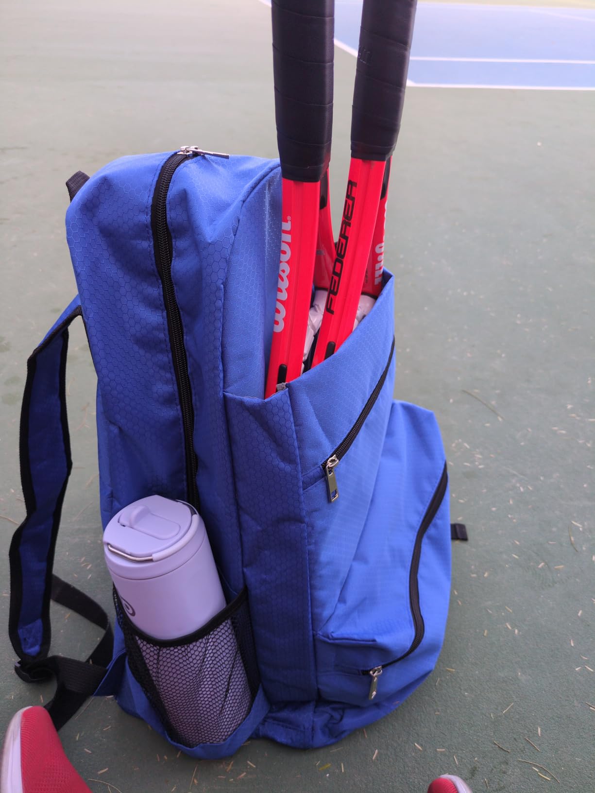 ACOSEN Tennis Bag Tennis Backpack - Large Tennis Bags for Women and Men to Hold Tennis Racket,Pickleball Paddles, Badminton Racquet, Squash Racquet,Balls and Other Accessories customer photo 2