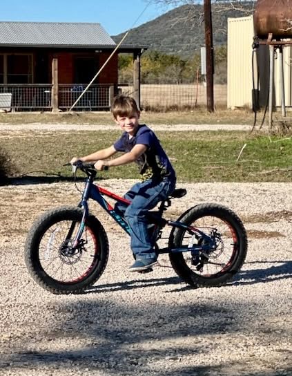 Hiland 20 Inch Kids' Bicycles Fat Tire Mountain Bike for Boys and Girls Age 5 + Years, Shimano 7-Speed, Dual-Disc Brake,Kids Beach and Snow Bicycle customer photo 1