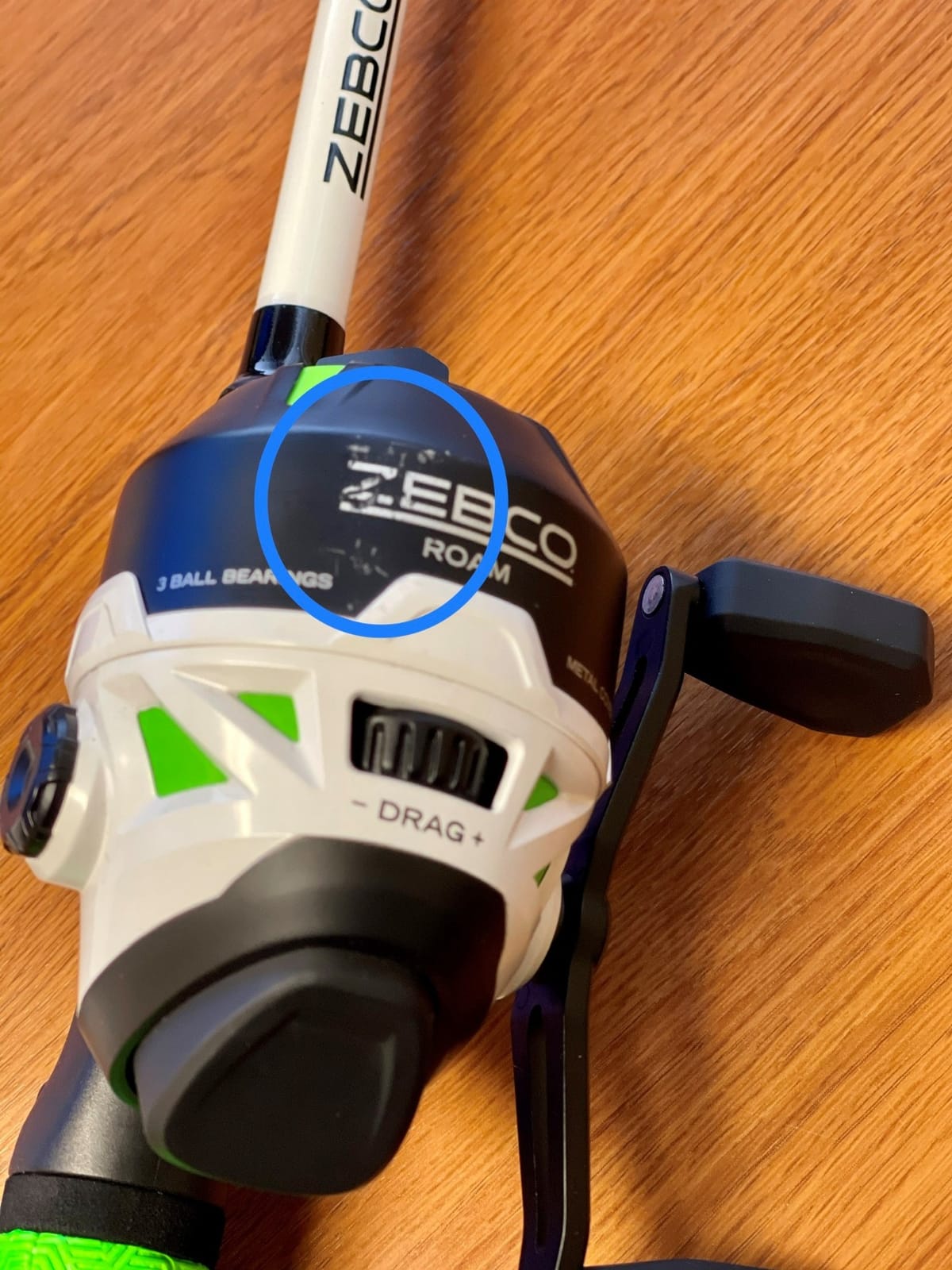 Zebco Roam Telescopic Fishing Rod and Spinning or Spincast Fishing Reel Combo, Durable 6-Foot Fiberglass Rod with ComfortGrip Handle, Pre-spooled with Zebco Cajun Fishing Line customer photo 1
