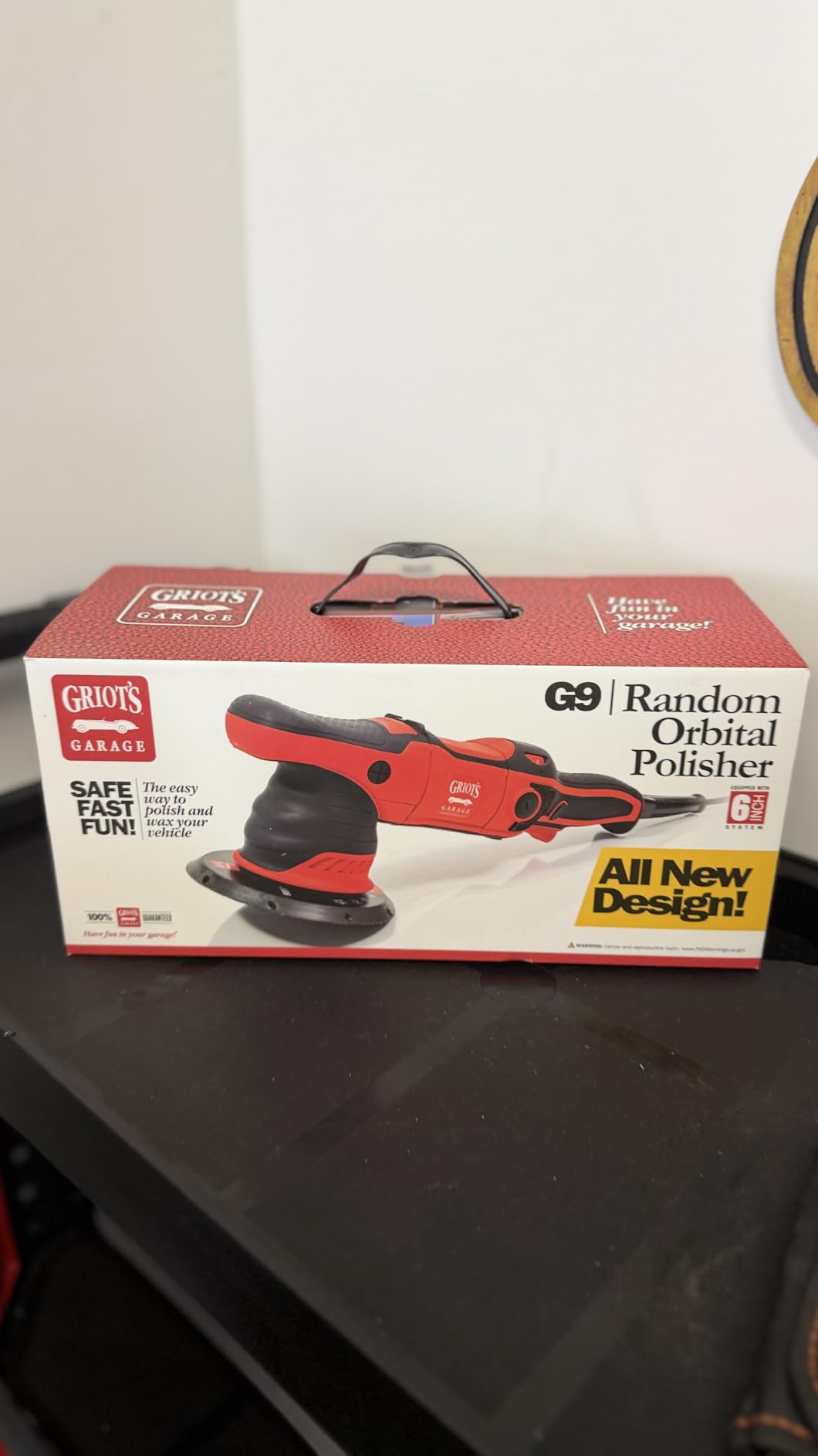 Griot's Garage G9 Random Orbital Polisher, 1000 W, Variable Speed customer photo 2