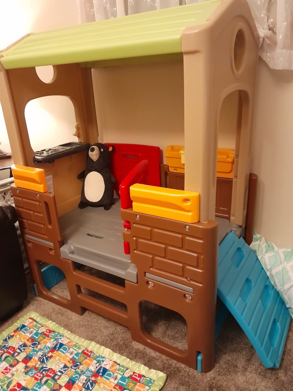 Simplay3 Young Explorers Discovery Playhouse - Indoor or Outdoor Clubhouse and Activity Playset for Toddlers and Kids, Made in USA customer photo 2