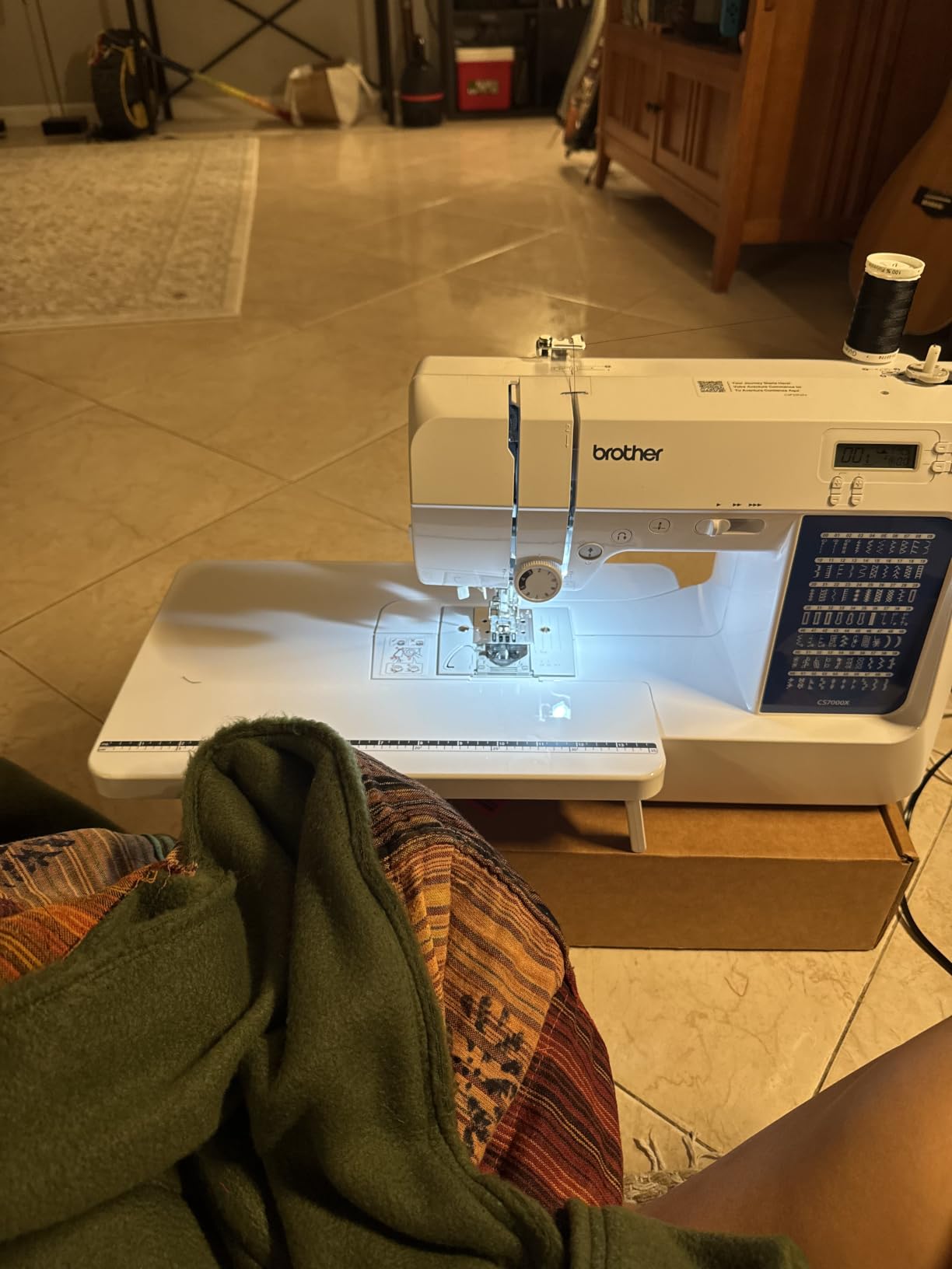 Brother CS7000X Sewing and Quilting Machine LCD Display | 70 Built-in Stitches, LCD Display, Wide Table, 10 Included Feet customer photo 2