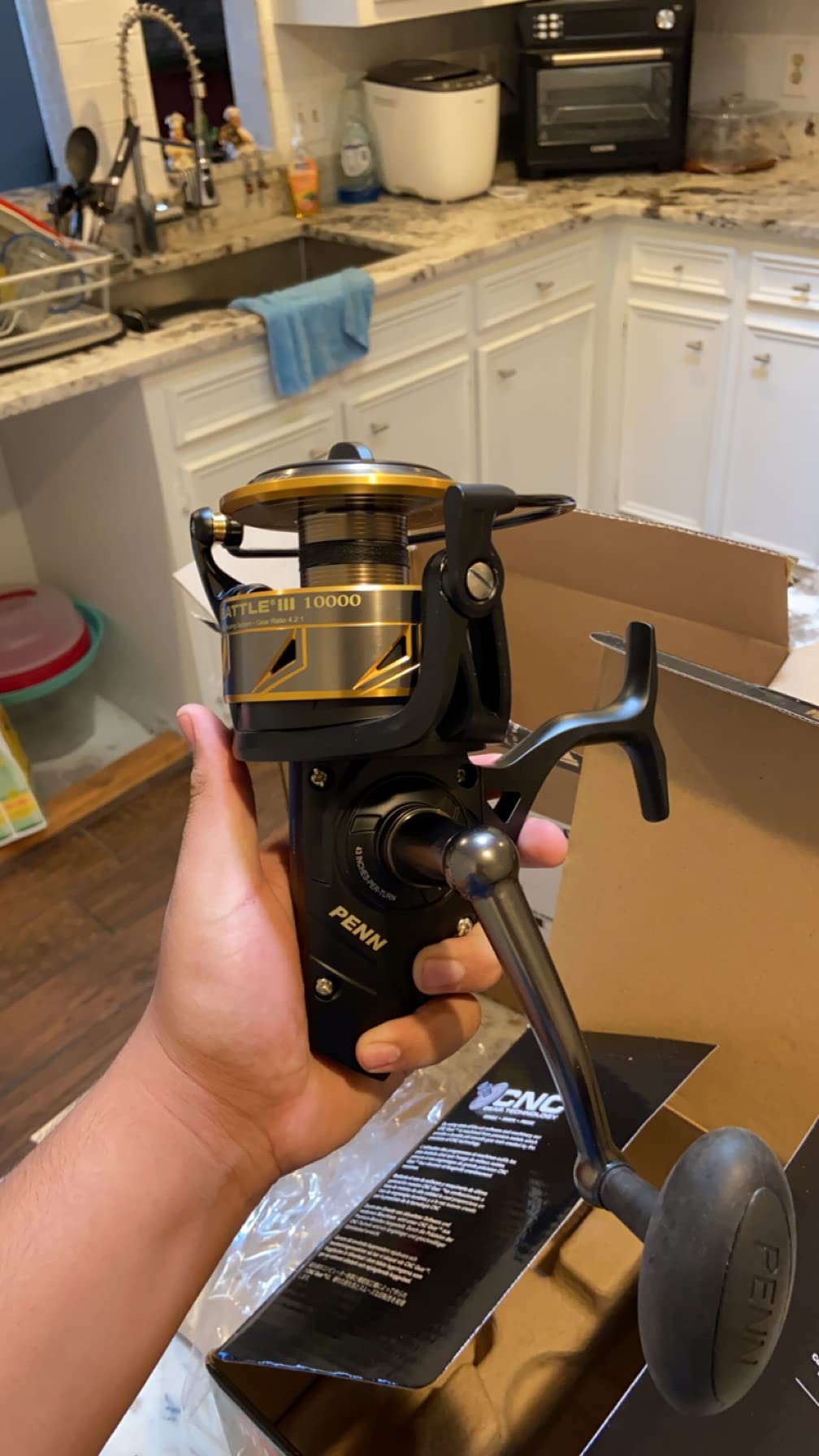 Penn Battle IV Spinning Fishing Reel customer photo 2