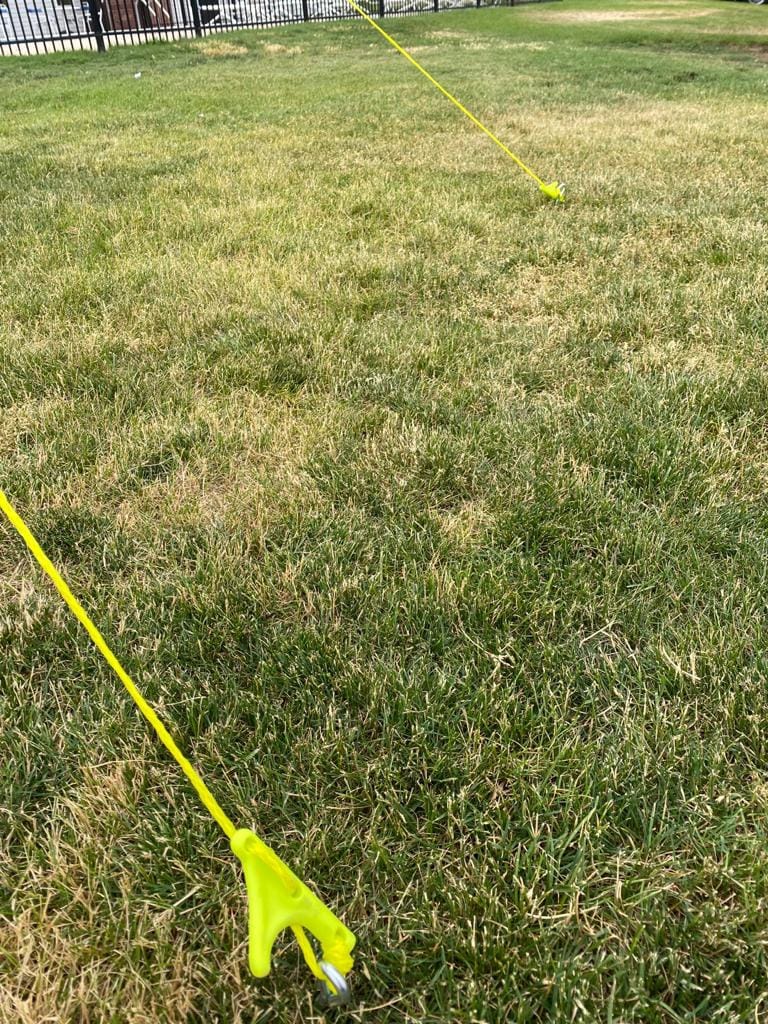 Outdoor Volleyball Net for Backyard, 32FT Anti-Sag Net with Steel Poles customer photo 1
