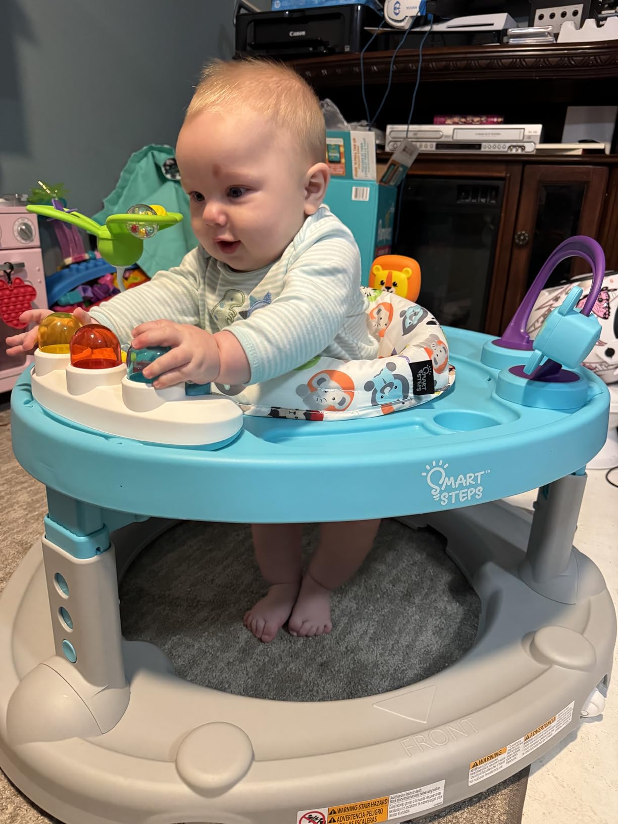 Smart Steps® Bounce N’ Play 3-in-1 Activity Center, Woodland Walk customer photo 2