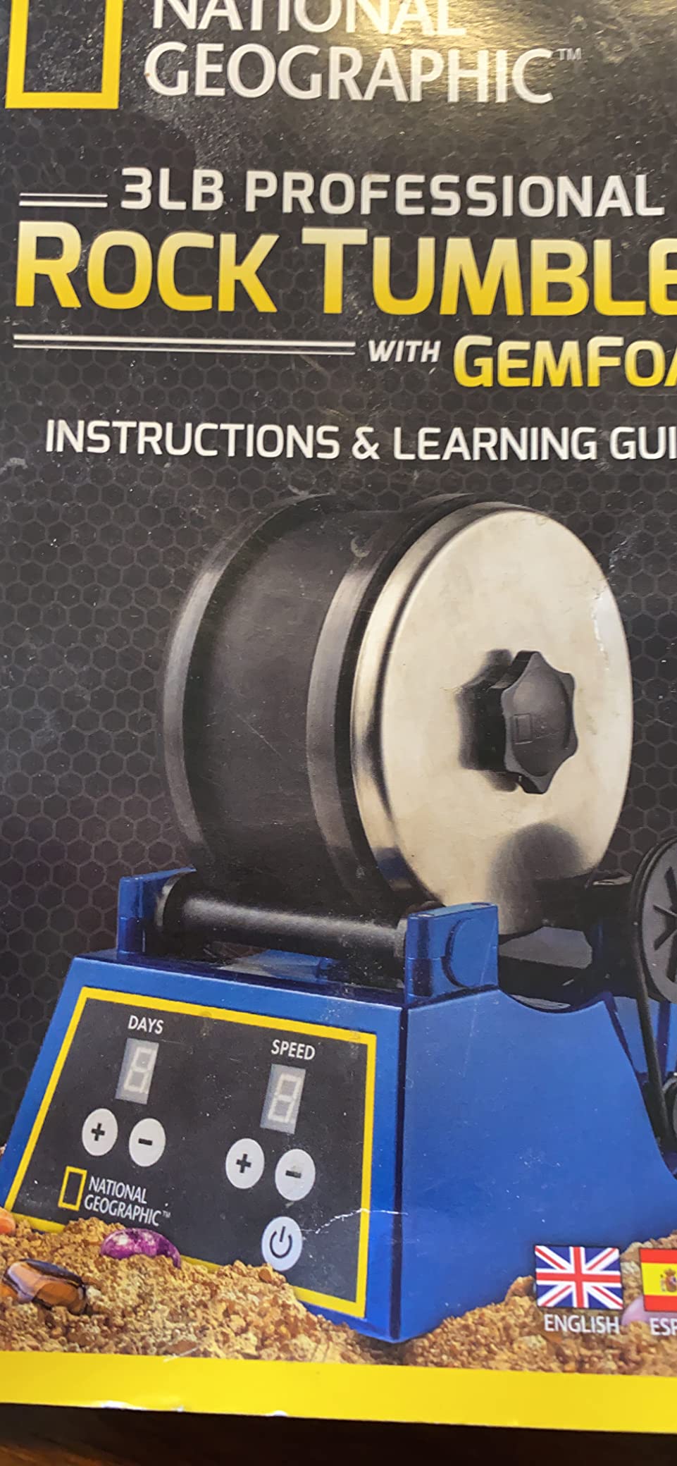 National Geographic 3 Lb. Rock Tumbler Kit for Kids and Adult Beginners customer photo 2