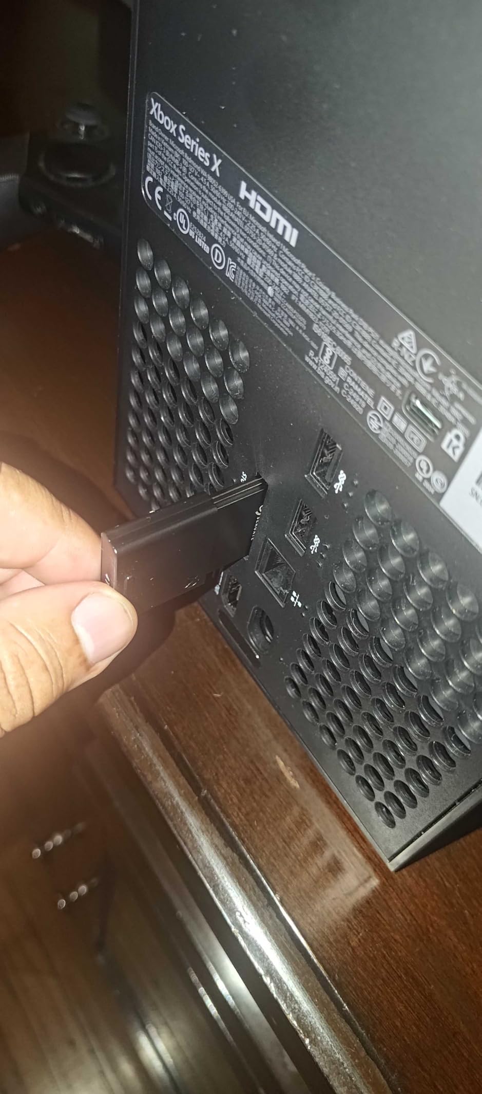 Xbox Series X - Gaming Console - 1TB SSD - Includes Wireless Controller - 4K Gaming - 120FPS - Carbon Black customer photo 1